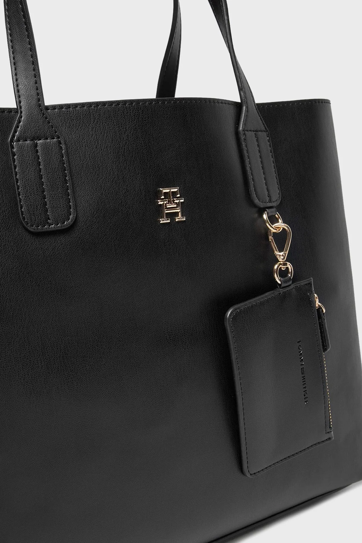 Tommy Hilfiger Çıkarılabilir Çapraz Askılı Bayan Çanta AW0AW17335 BDS SİYAH - 3