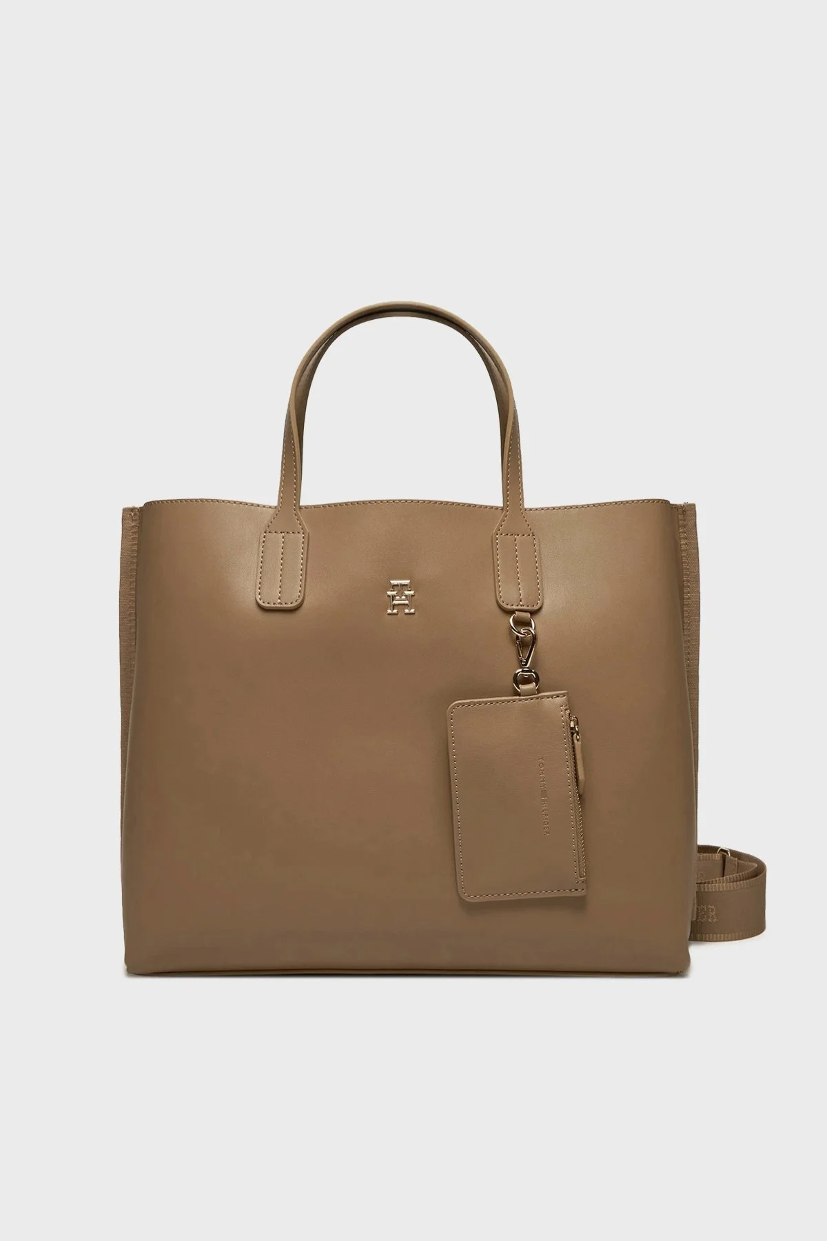 Tommy Hilfiger Çıkarılabilir Çapraz Askılı Bayan Çanta AW0AW17335 RBC KOYU HAKİ - 1