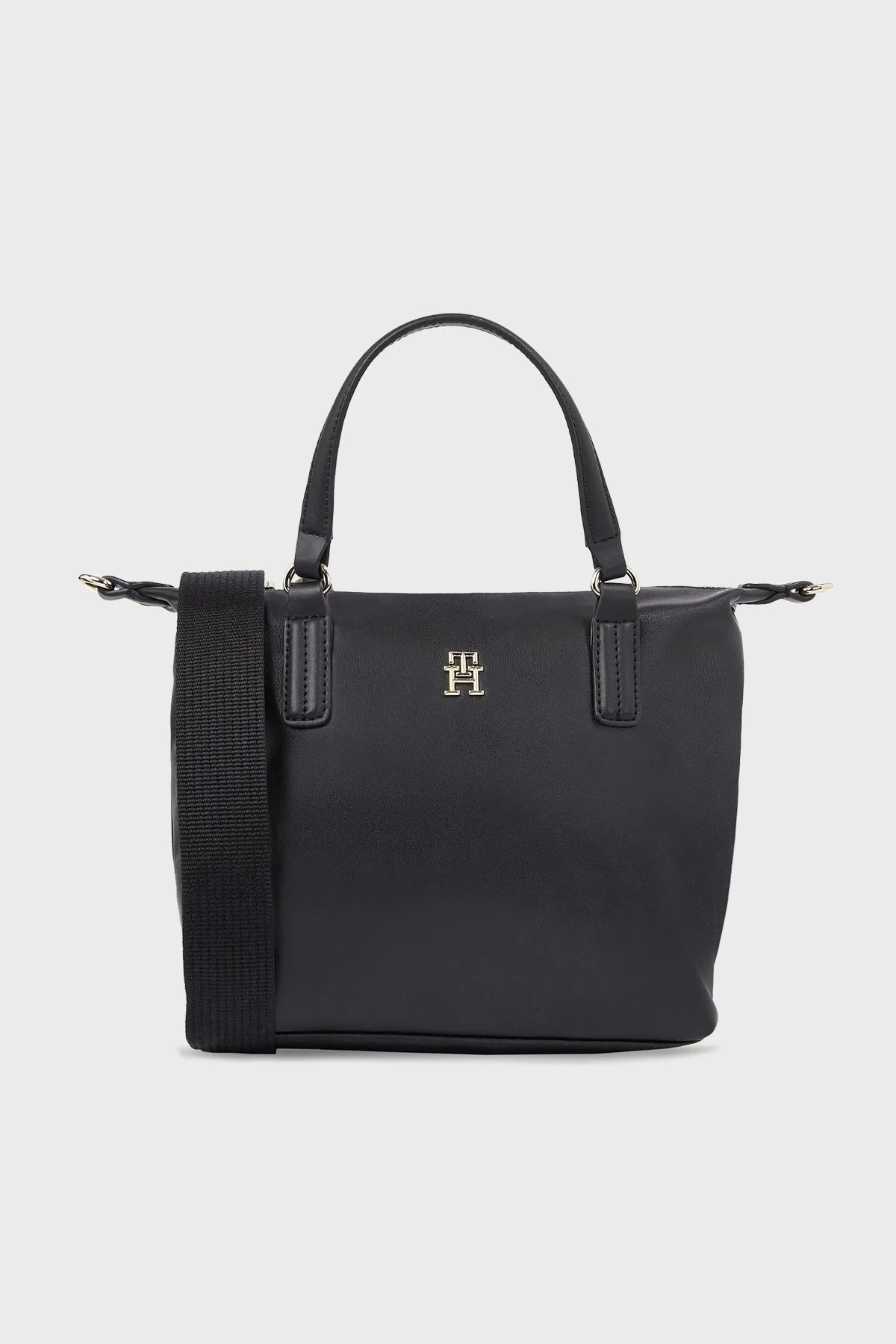 Tommy Hilfiger Çıkarılabilir Omuz Askılı Bayan Çanta AW0AW15592 BDS SİYAH - 1