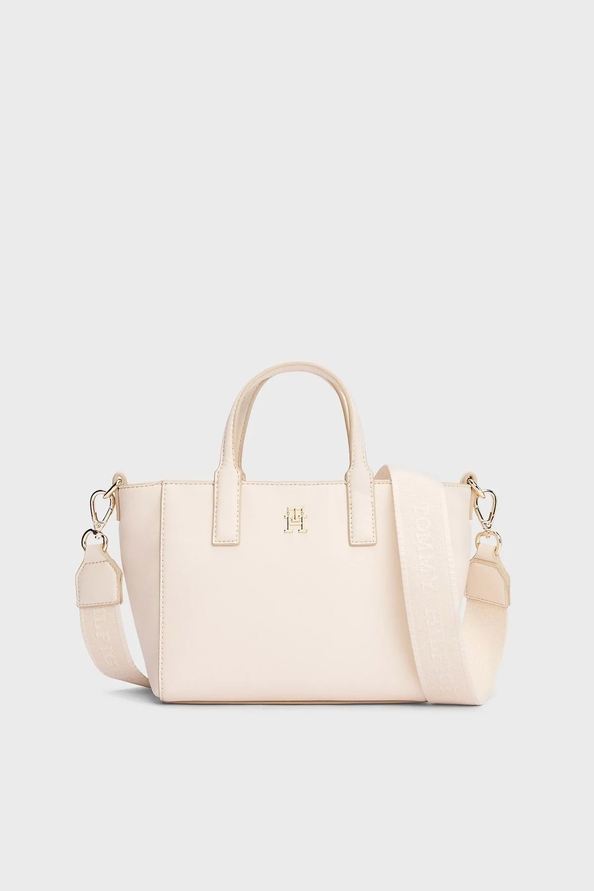 Tommy Hilfiger Çıkarılabilir Omuz Askılı Bayan Çanta AW0AW16907 AA8 BEJ - 1