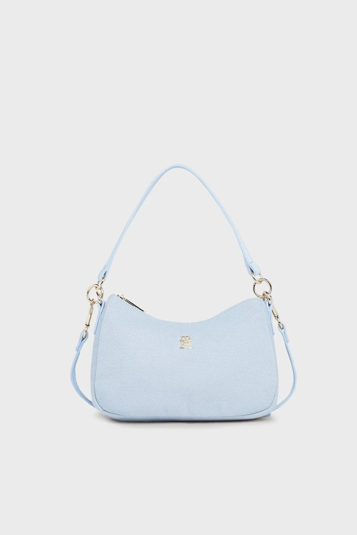 Tommy Hilfiger Çıkarılabilir Uzatma Askılı Bayan Çanta AW0AW16111 C1O AÇIK MAVİ - 1