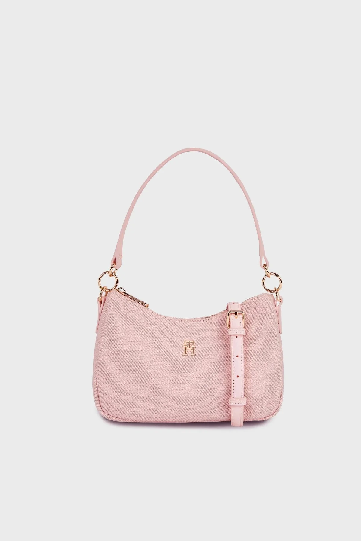 Tommy Hilfiger Çıkarılabilir Uzatma Askılı Bayan Çanta AW0AW16111 TJQ PEMBE - 1