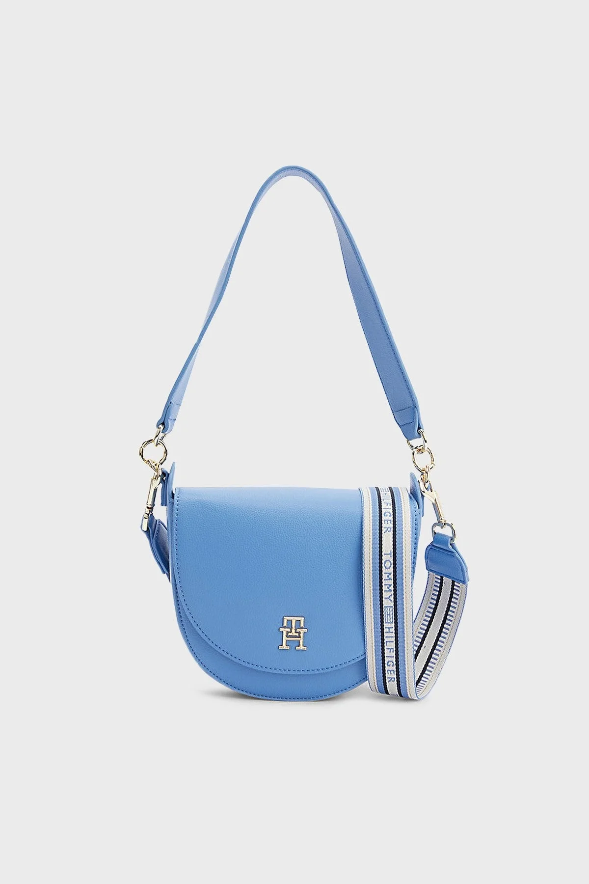 Tommy Hilfiger Çıkarılabilir ve Ayarlanabilir Uzatma Askılı Bayan Çanta AW0AW14167 C35 MAVİ - 1