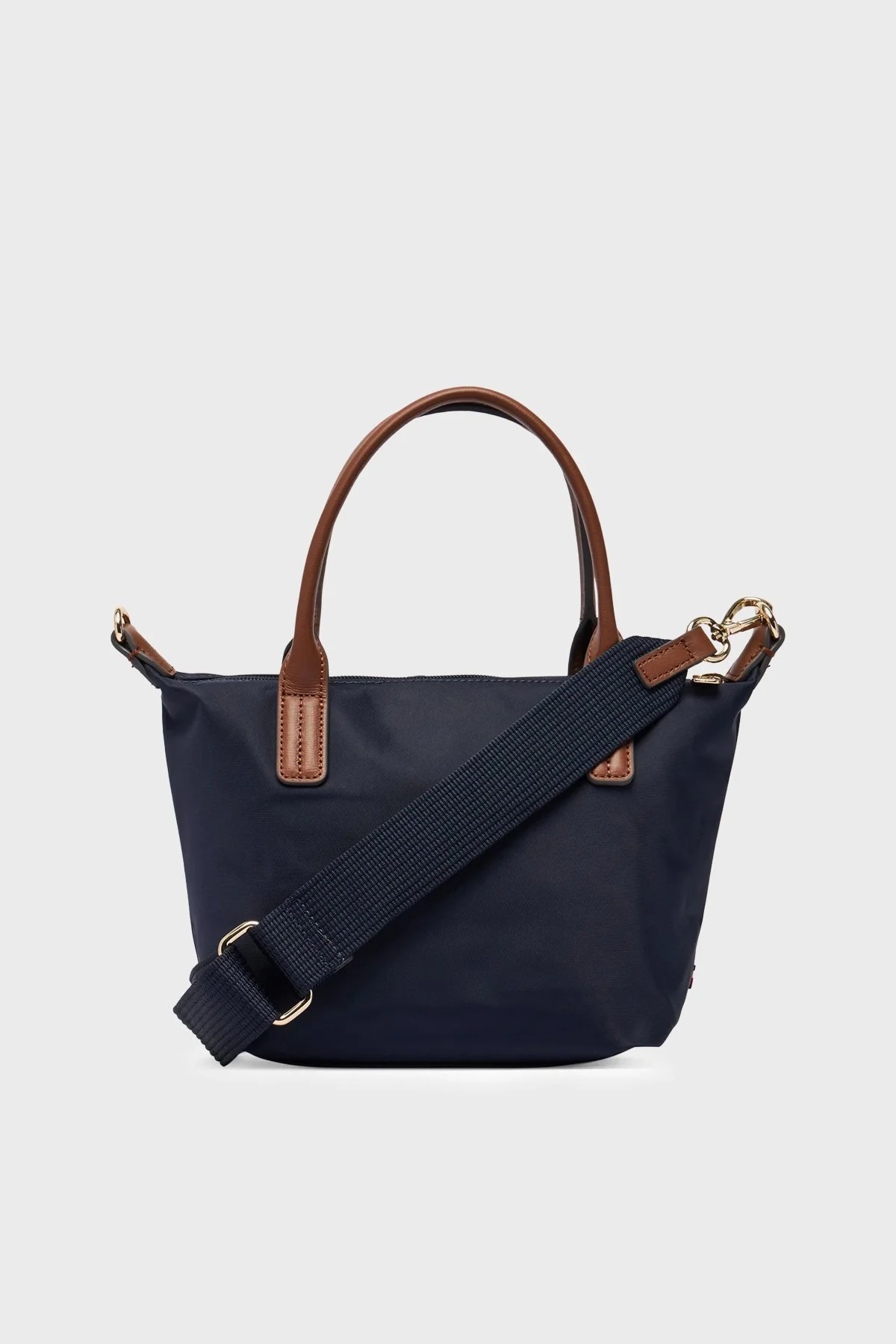 Tommy Hilfiger Çizgili Çıkarılabilir Askılı Kadın Çanta AW0AW19025 DW6 Lacivert - 3