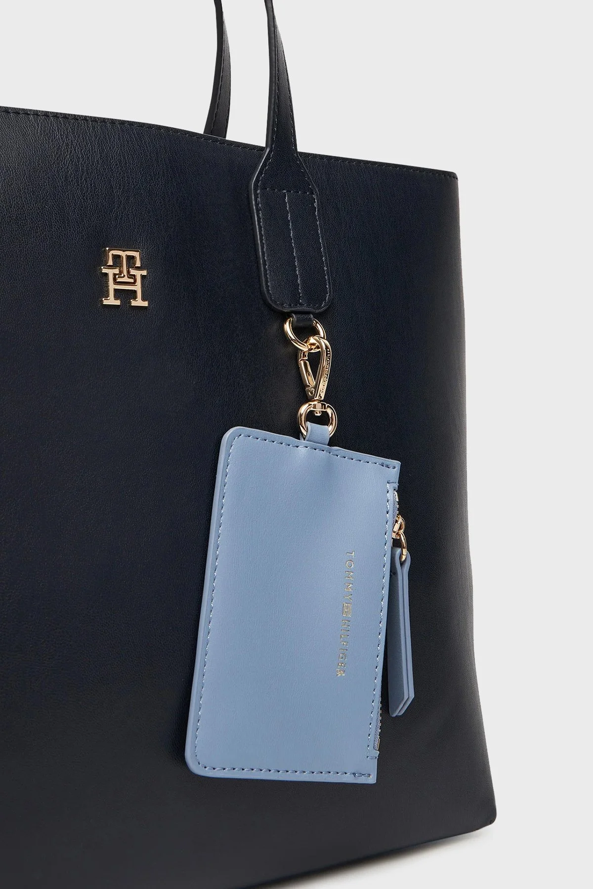 Tommy Hilfiger Cüzdan Detaylı Çıkarılabilir Askılı Bayan Çanta AW0AW17683 DW6 LACİVERT - 5