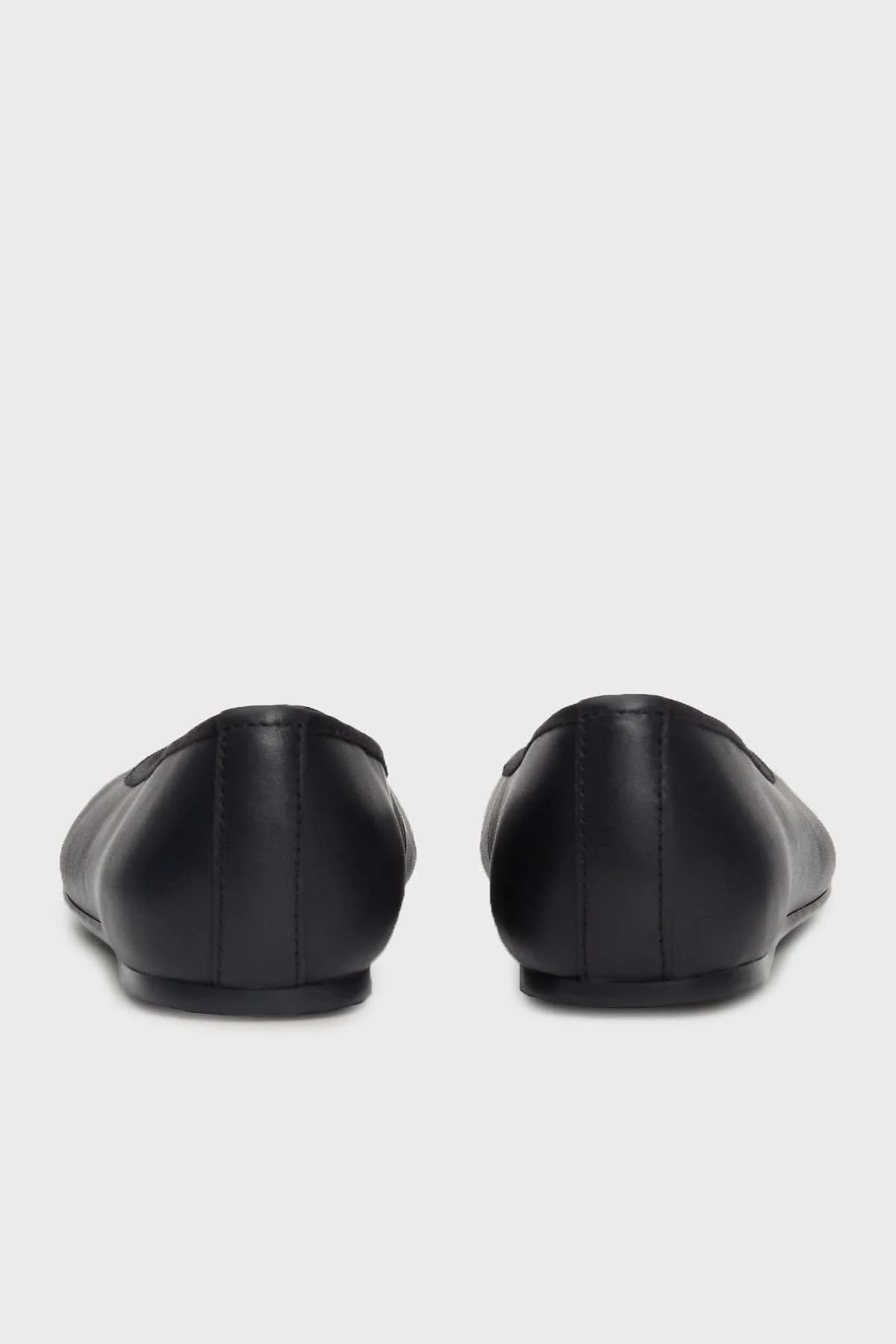 Tommy Hilfiger Deri Babet Bayan Ayakkabı FW0FW07712 BDS SİYAH - 4