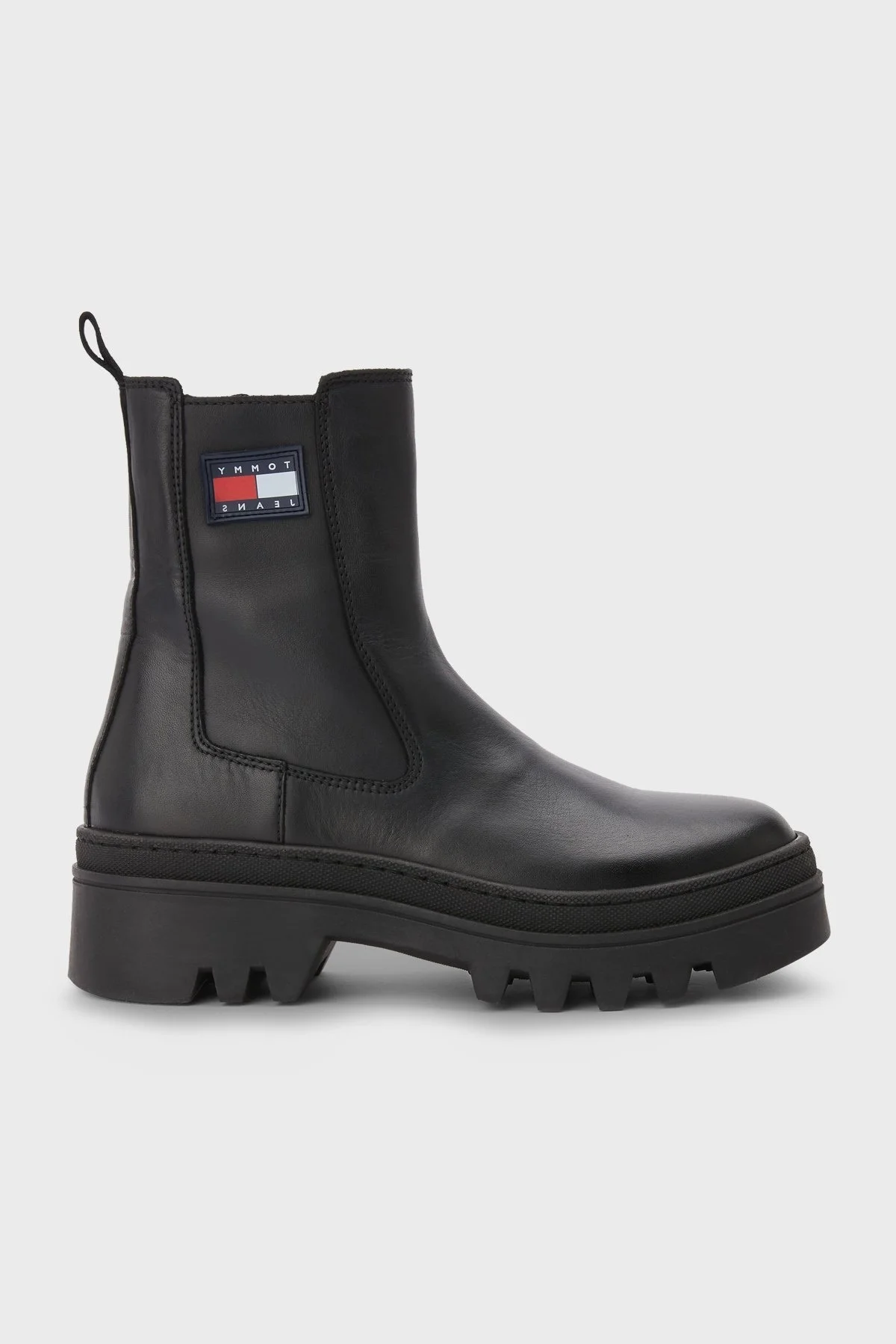 Tommy Hilfiger Deri Chelsea Bayan Bot EN0EN01917 BDS SİYAH - 1