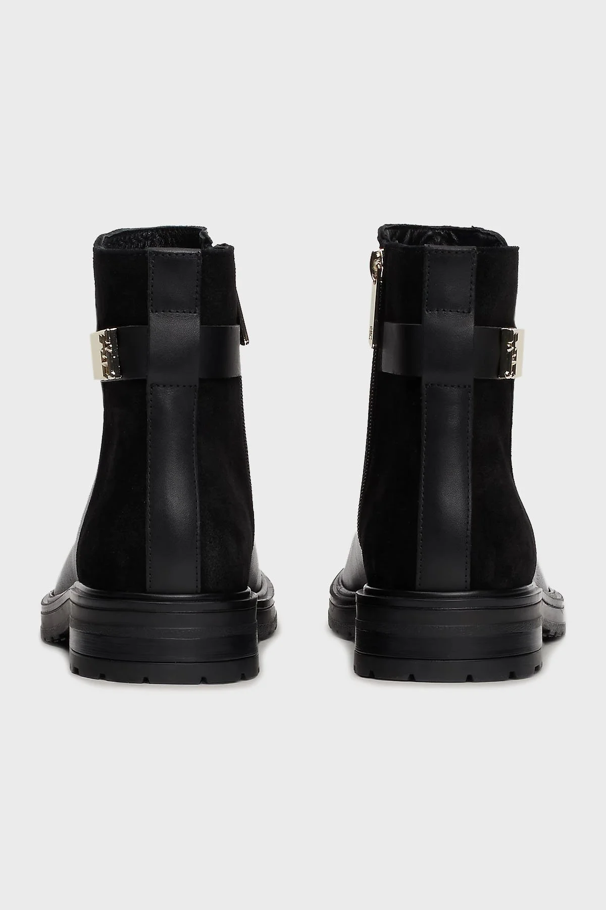 Tommy Hilfiger Deri Chelsea Bayan Bot FW0FW08336 BDS SİYAH - 5