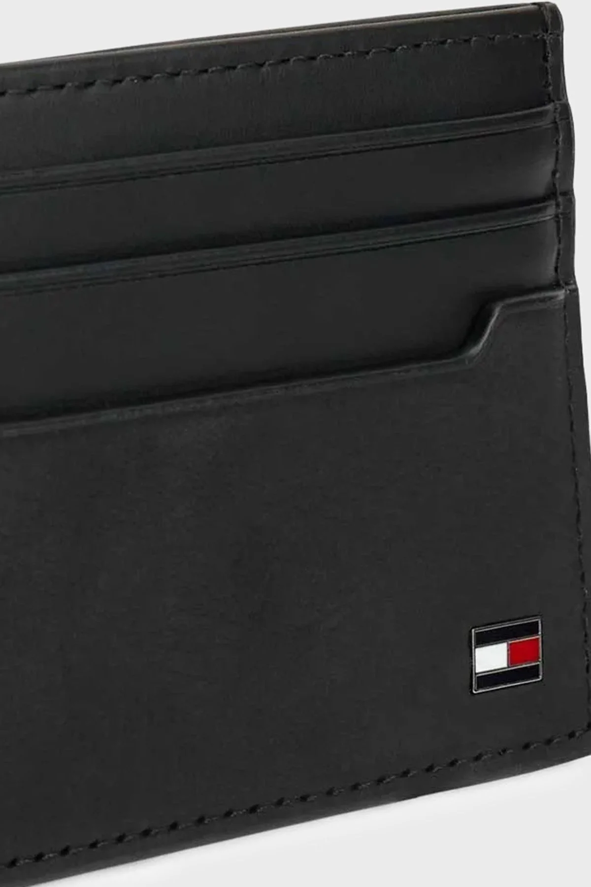 Tommy Hilfiger Deri Erkek Kartlık AM0AM14500 BDS Siyah - 4