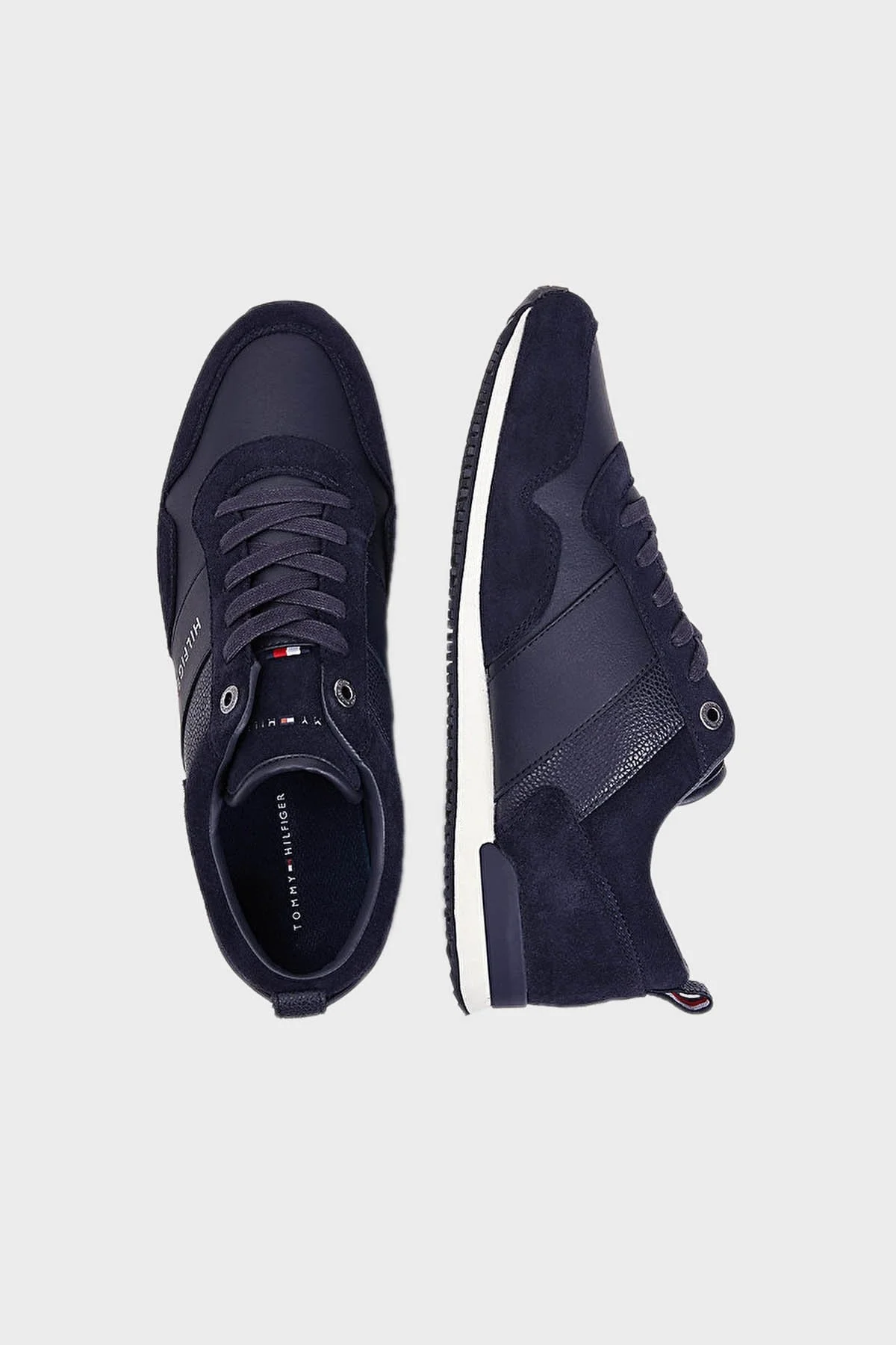 Tommy Hilfiger Deri Günlük Spor Erkek Ayakkabı FM0FM00924 403 LACİVERT - 4