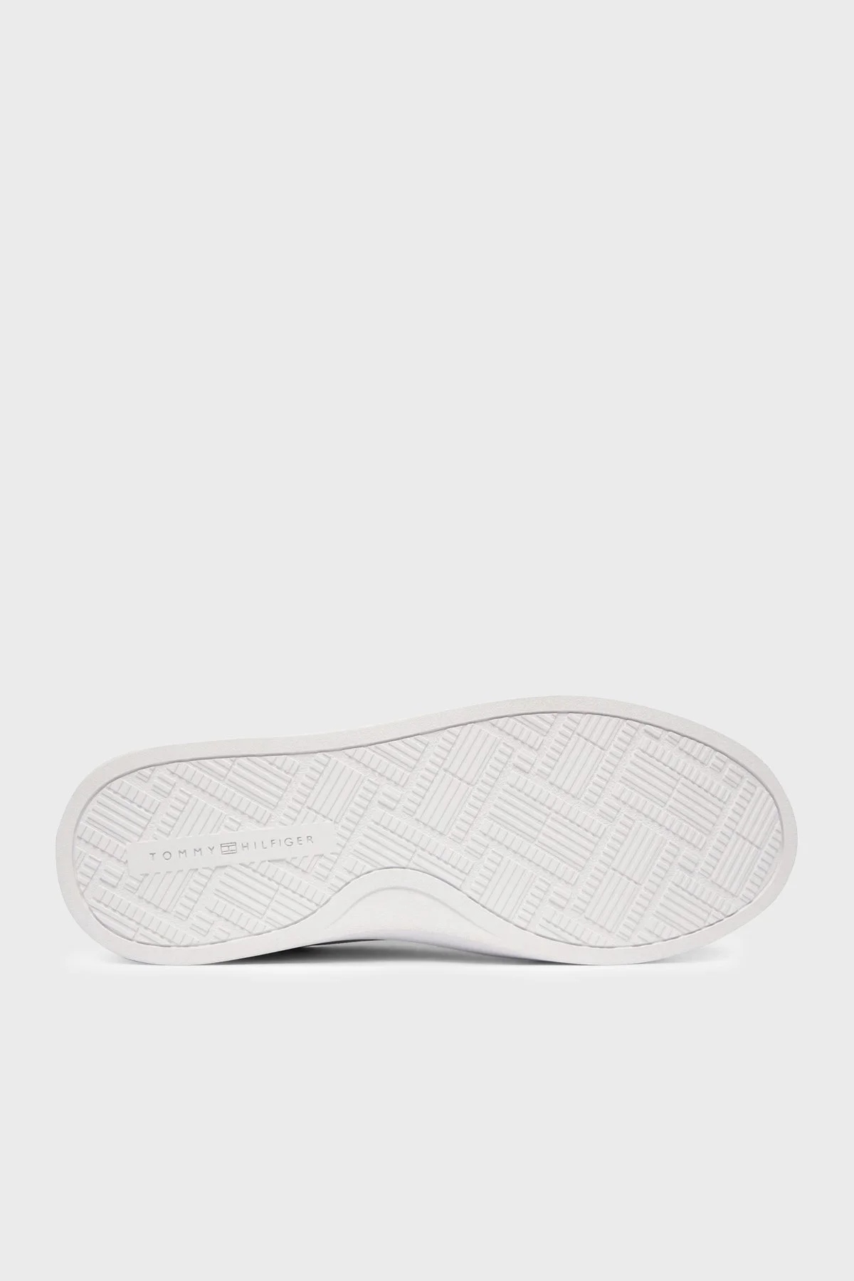 Tommy Hilfiger Deri Logolu Bayan Ayakkabı FW0FW09106 YBL BEYAZ - 5