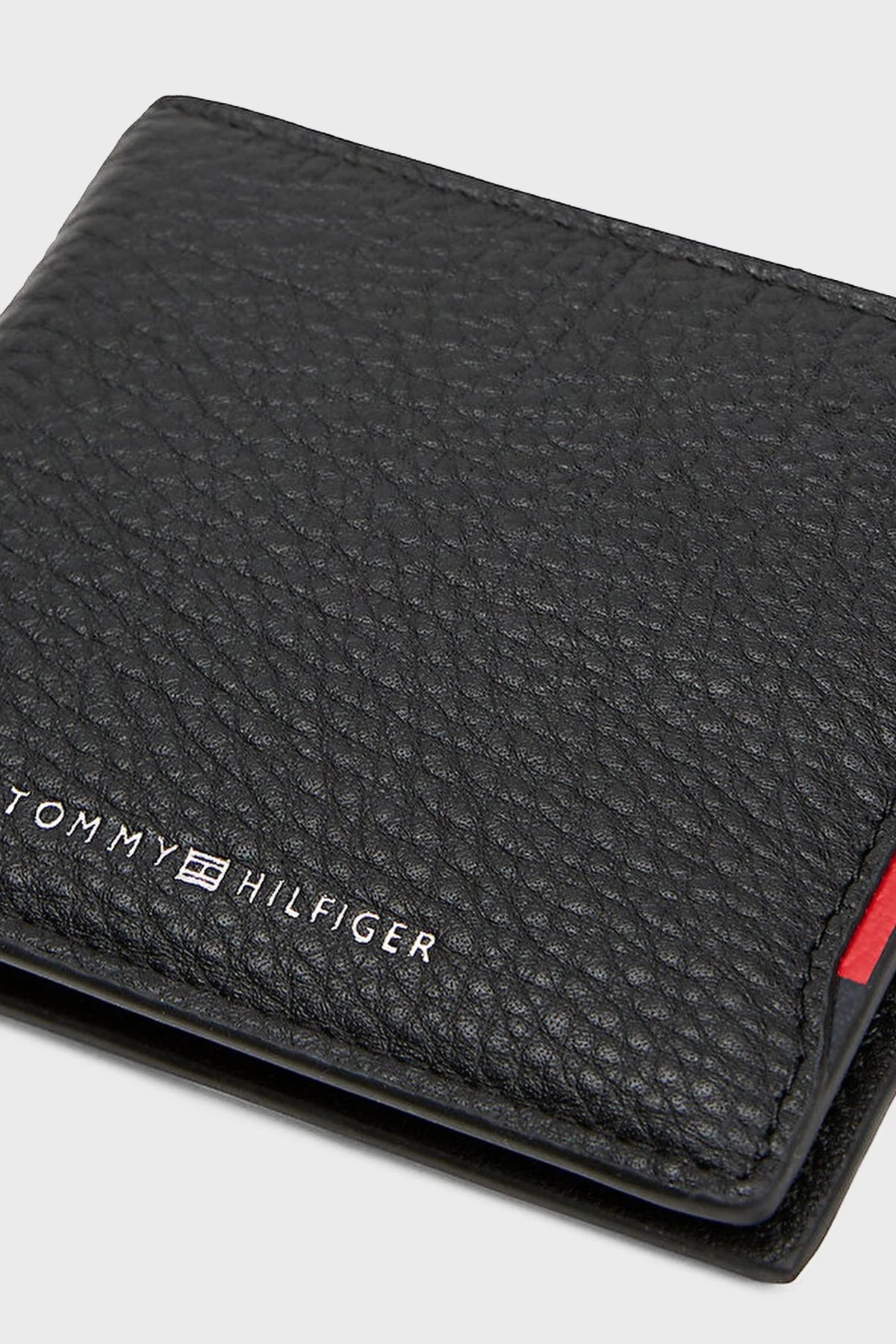 Tommy Hilfiger Deri Logolu Erkek Cüzdan AM0AM13513 BDS SİYAH - 4