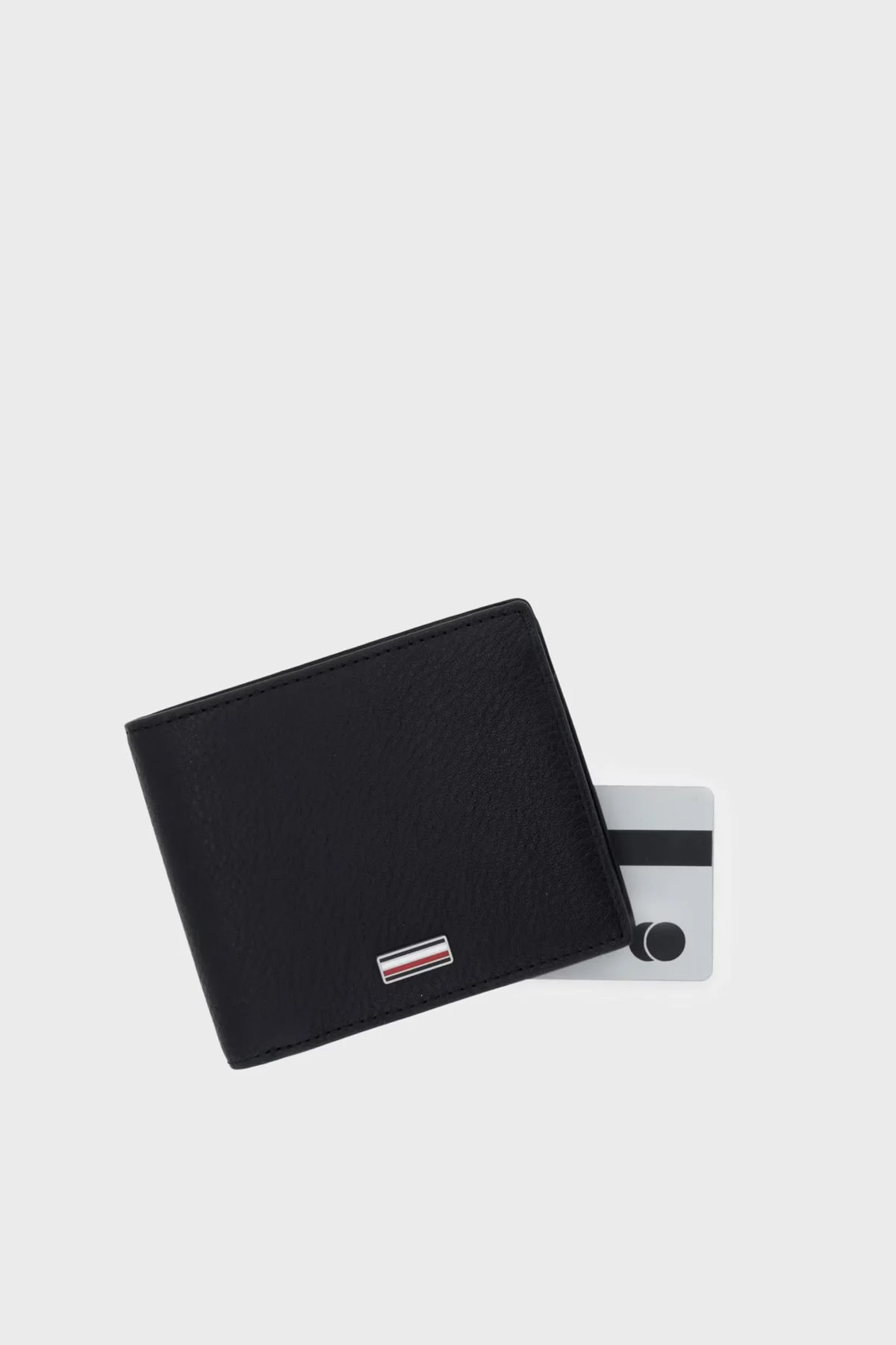 Tommy Hilfiger Deri Logolu Erkek Cüzdan AM0AM14496 BDS Siyah - 4