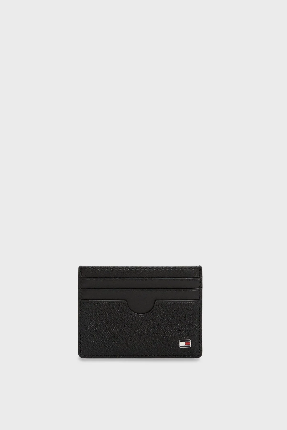 Tommy Hilfiger Deri Logolu Erkek Kartlık AM0AM13517 BDS SİYAH - 1