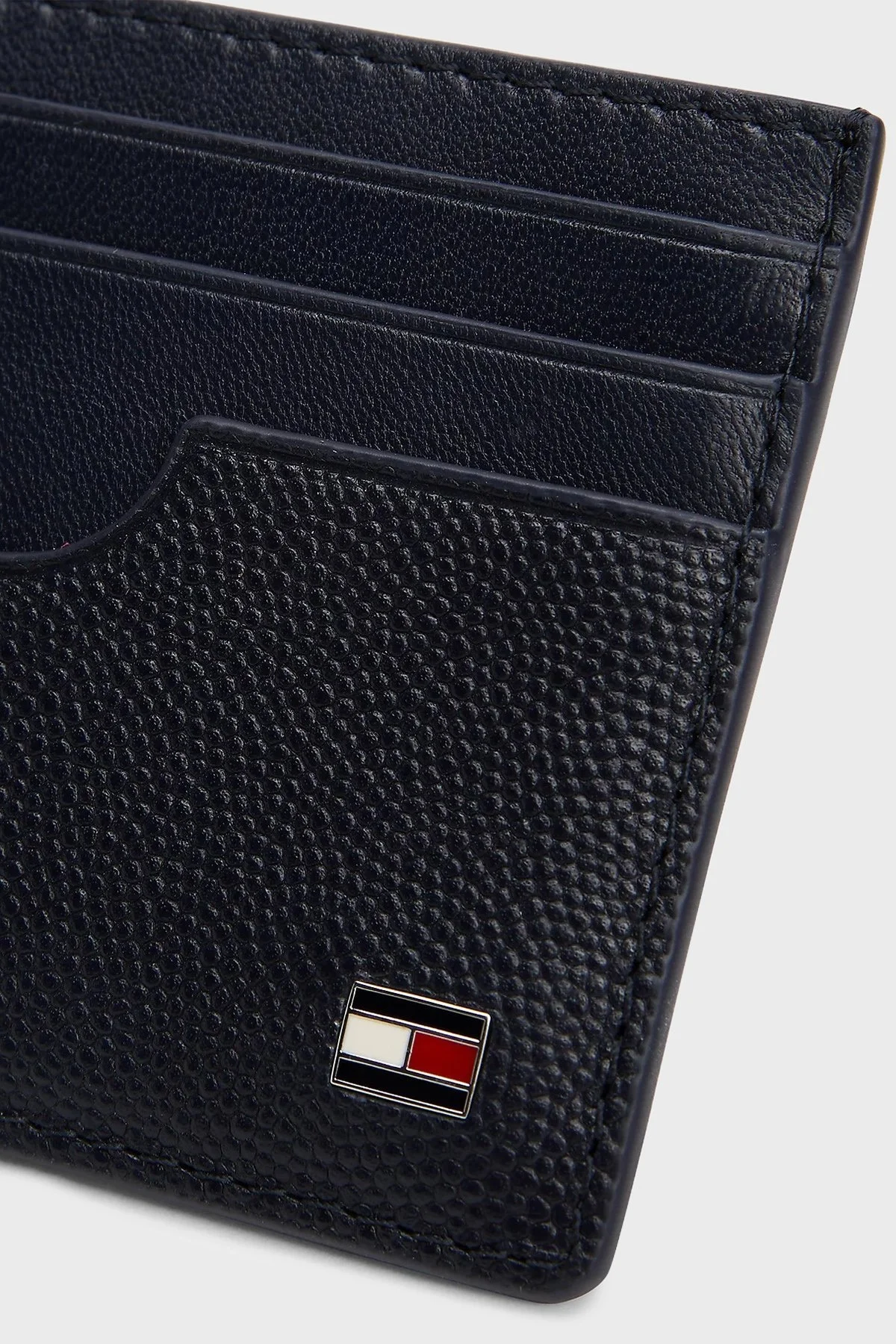 Tommy Hilfiger Deri Logolu Erkek Kartlık AM0AM13517 DW6 LACİVERT - 4