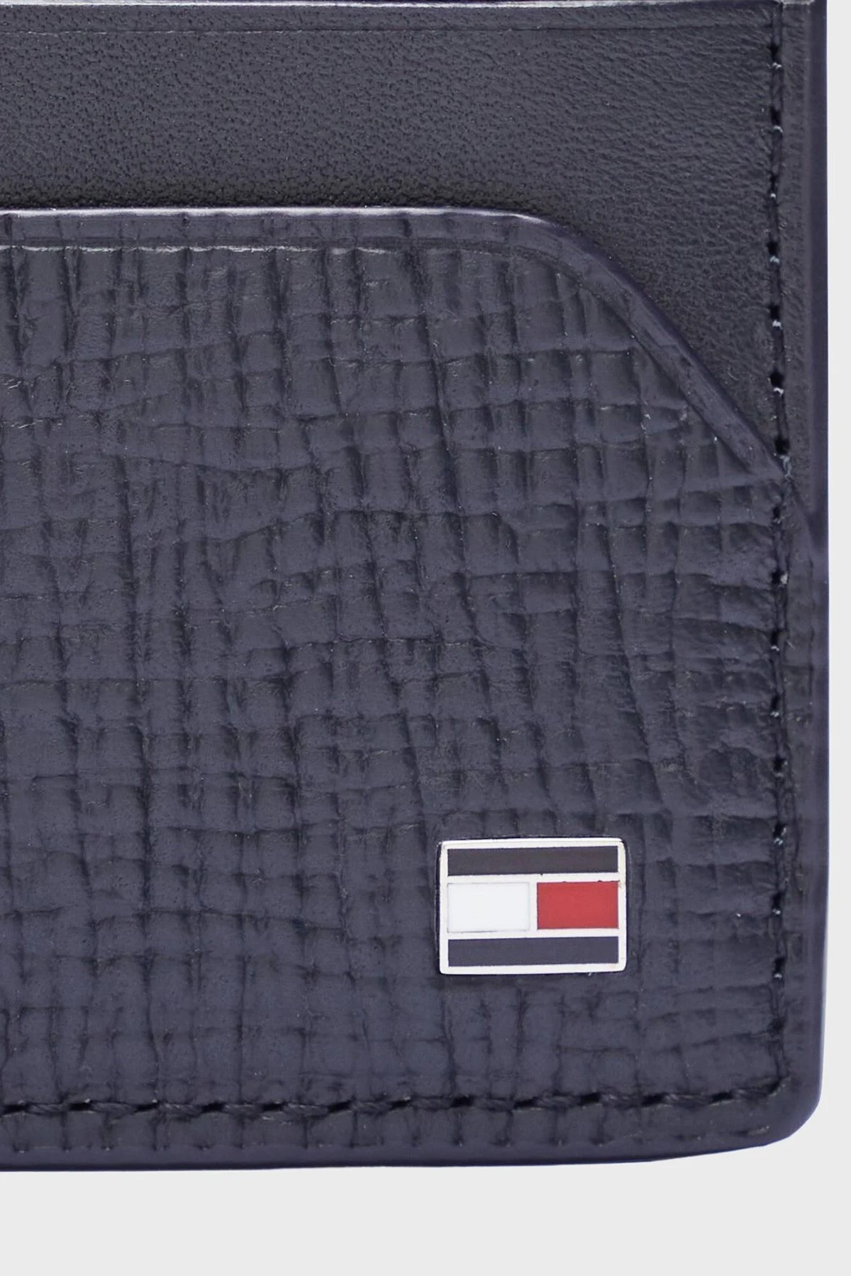 Tommy Hilfiger Deri Logolu Erkek Kartlık AM0AM13707 DW6 LACİVERT - 3