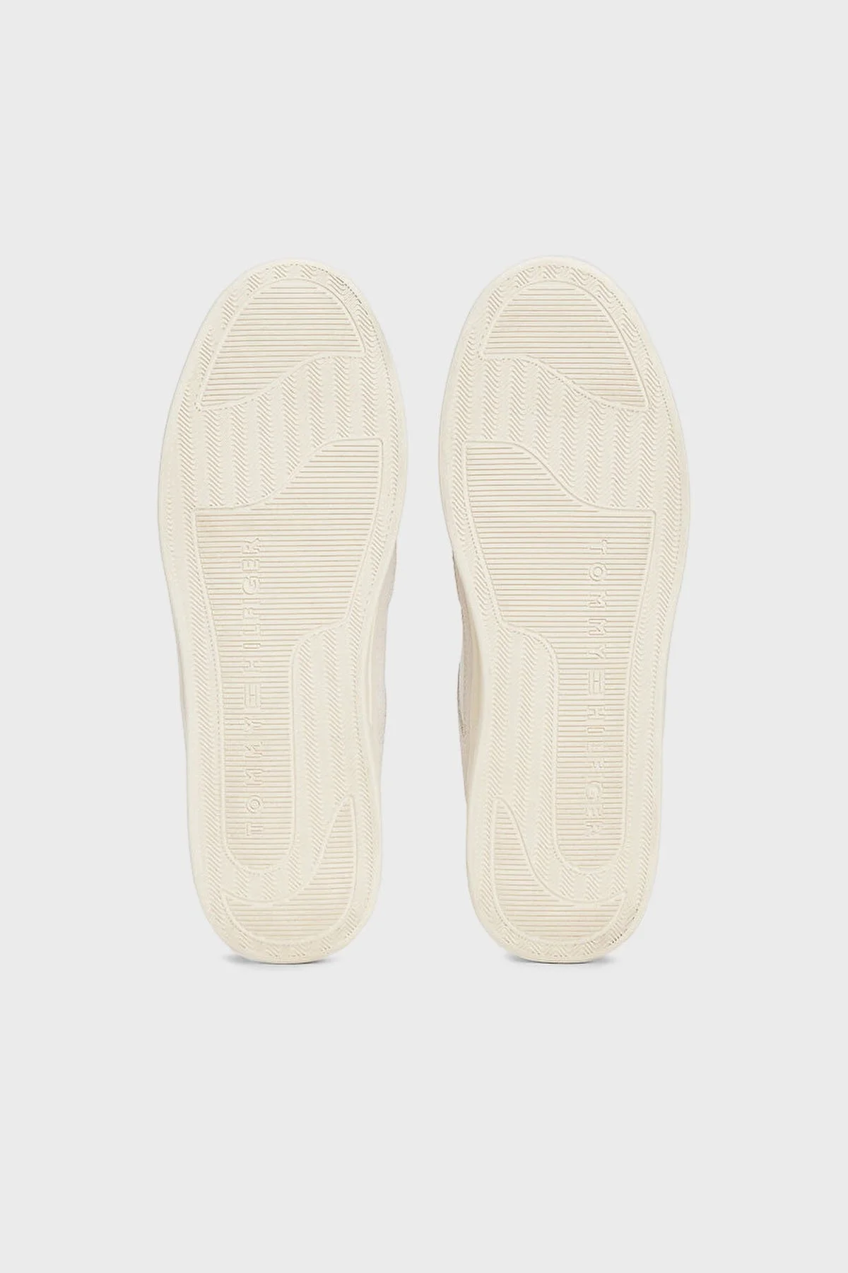 Tommy Hilfiger Deri Logolu Sneaker Bayan Ayakkabı FW0FW08456 YBL BEYAZ - 7