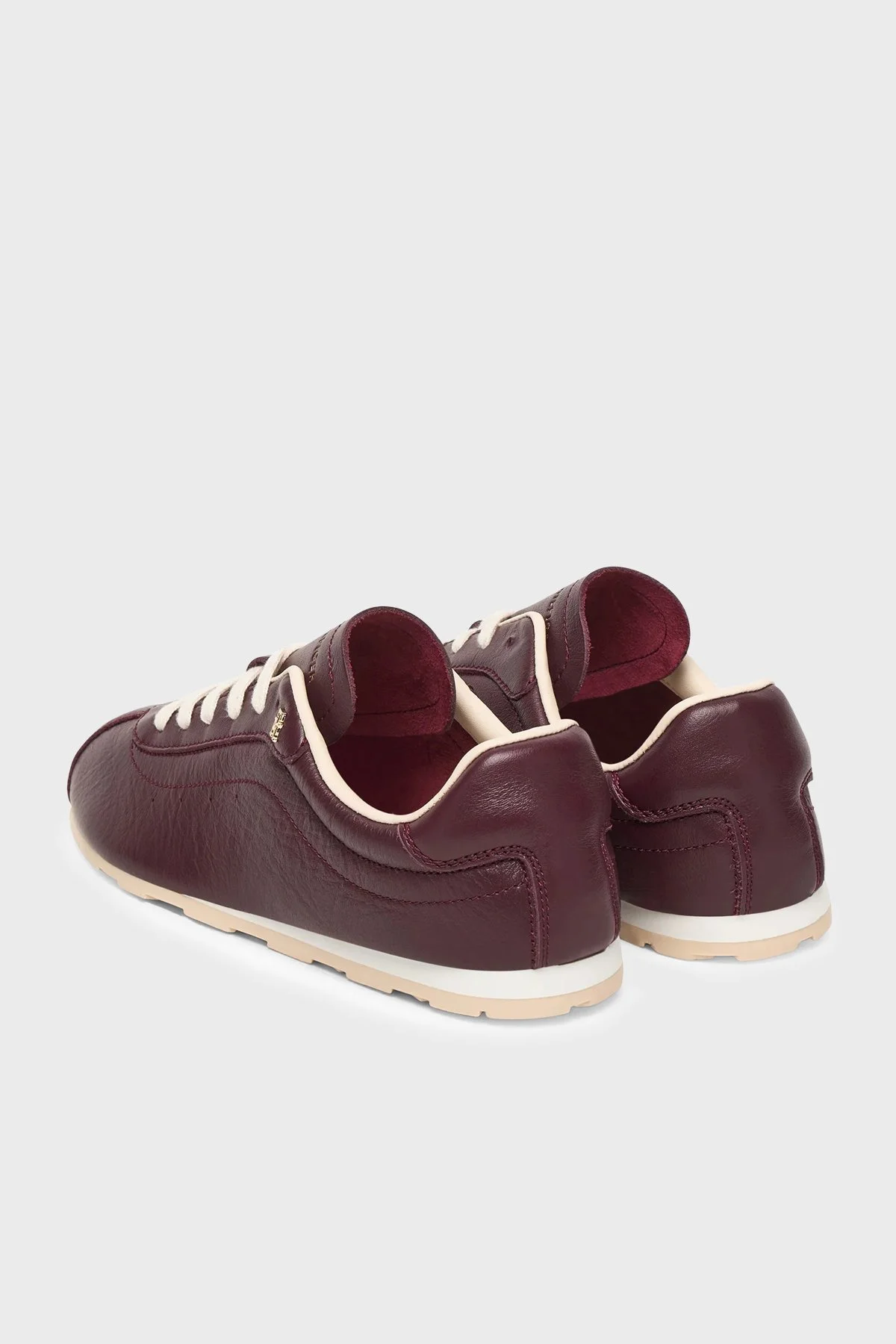 Tommy Hilfiger Deri Logolu Sneaker Kadın Ayakkabı FW0FW08951 XI8 KIRMIZI - 4