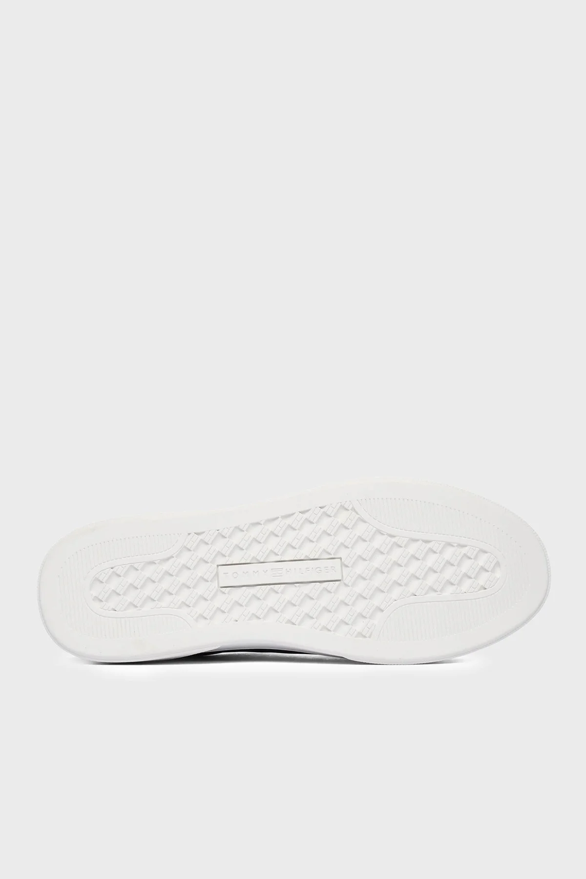 Tommy Hilfiger Deri Logolu Sneaker Bayan Ayakkabı FW0FW09019 BDS SİYAH - 5