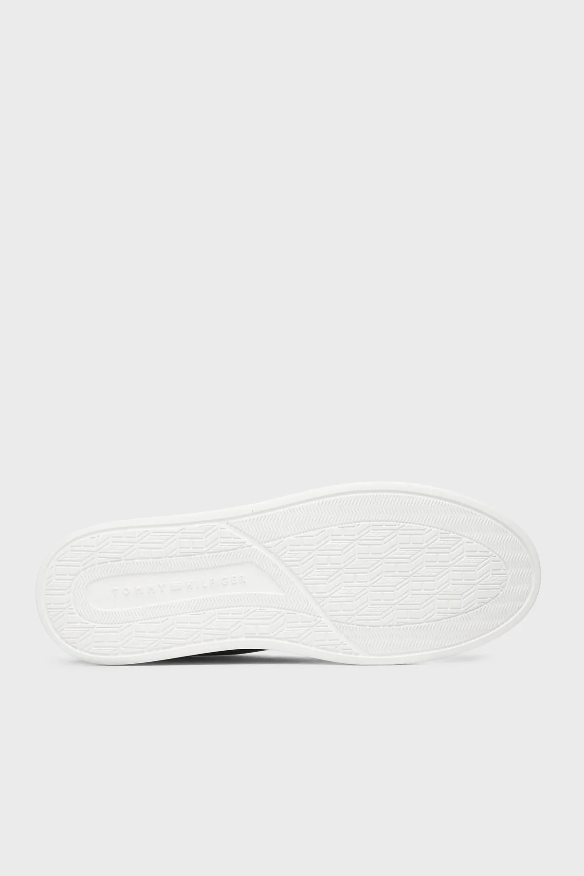 Tommy Hilfiger Deri Logolu Sneaker Erkek Ayakkabı FM0FM05678 DW5 LACİVERT - 6