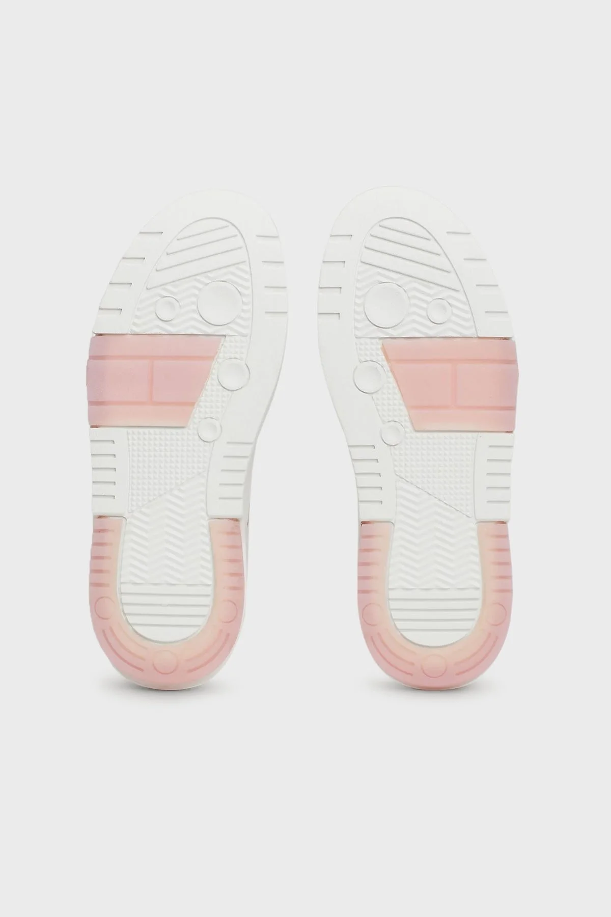 Tommy Hilfiger Deri Sneaker Bayan Ayakkabı EN0EN02592 TH2 PEMBE - 6