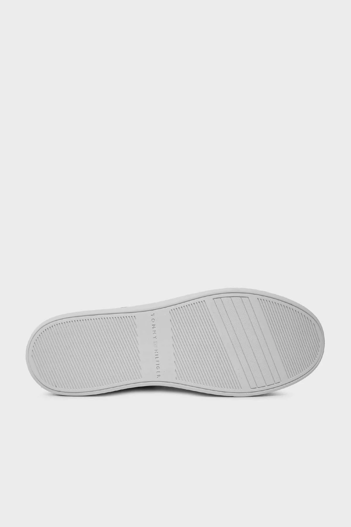 Tommy Hilfiger Deri Sneaker Bayan Ayakkabı FW0FW07685 BDS SİYAH - 5