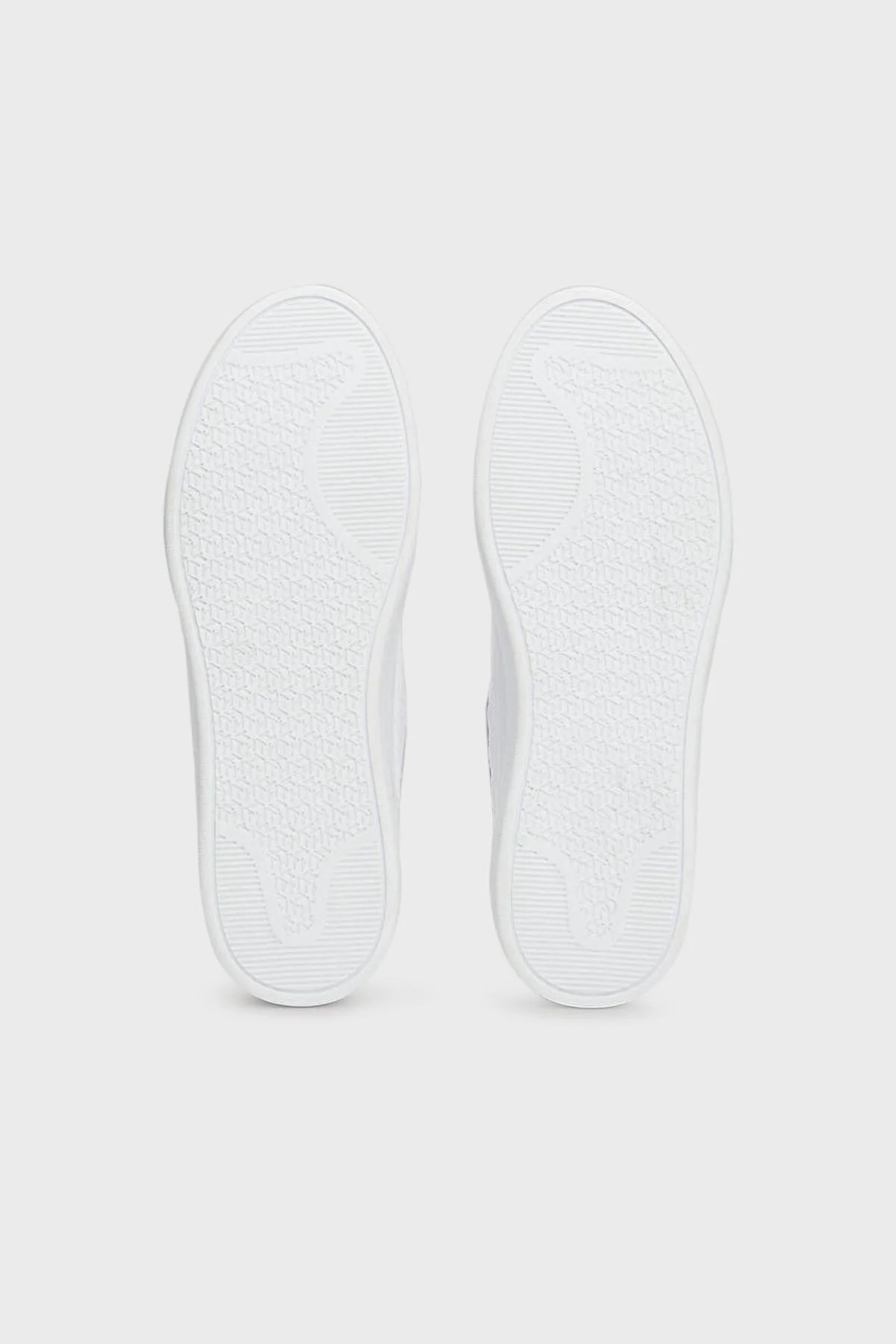 Tommy Hilfiger Deri Sneaker Bayan Ayakkabı FW0FW07808 YBS BEYAZ - 4