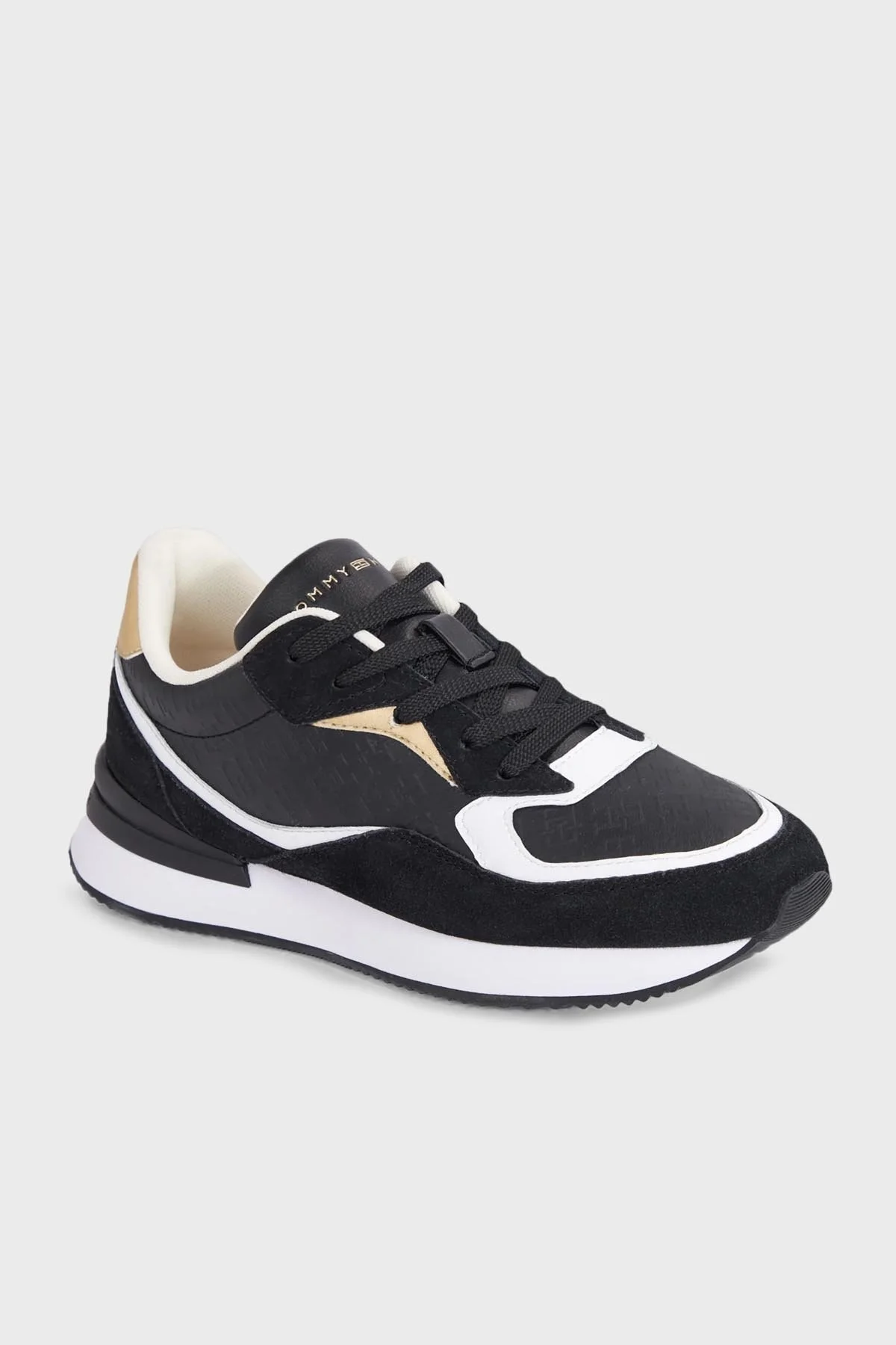 Tommy Hilfiger Deri Sneaker Bayan Ayakkabı FW0FW07816 BDS SİYAH - 3