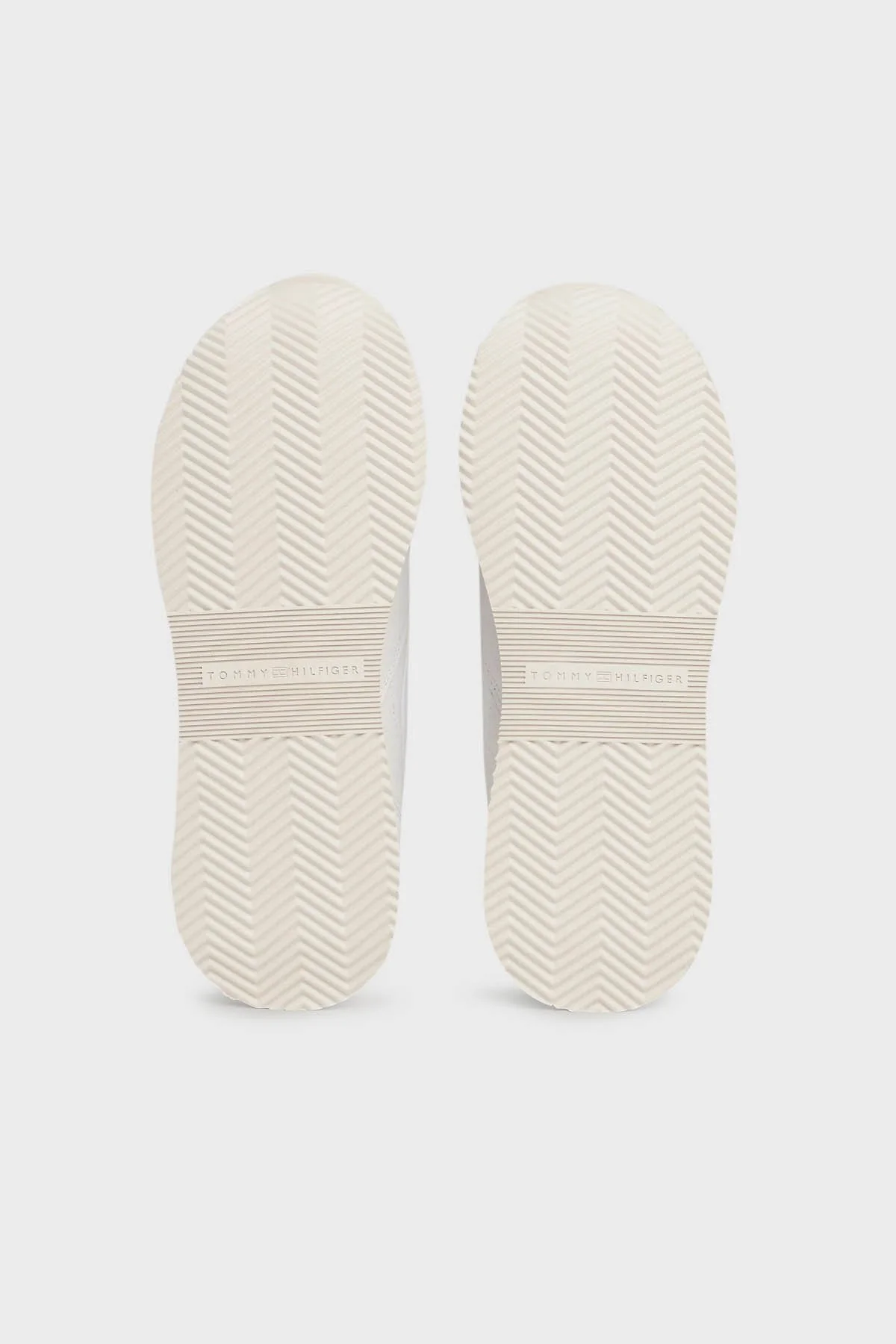 Tommy Hilfiger Deri Sneaker Bayan Ayakkabı FW0FW07816 YBS BEYAZ - 14