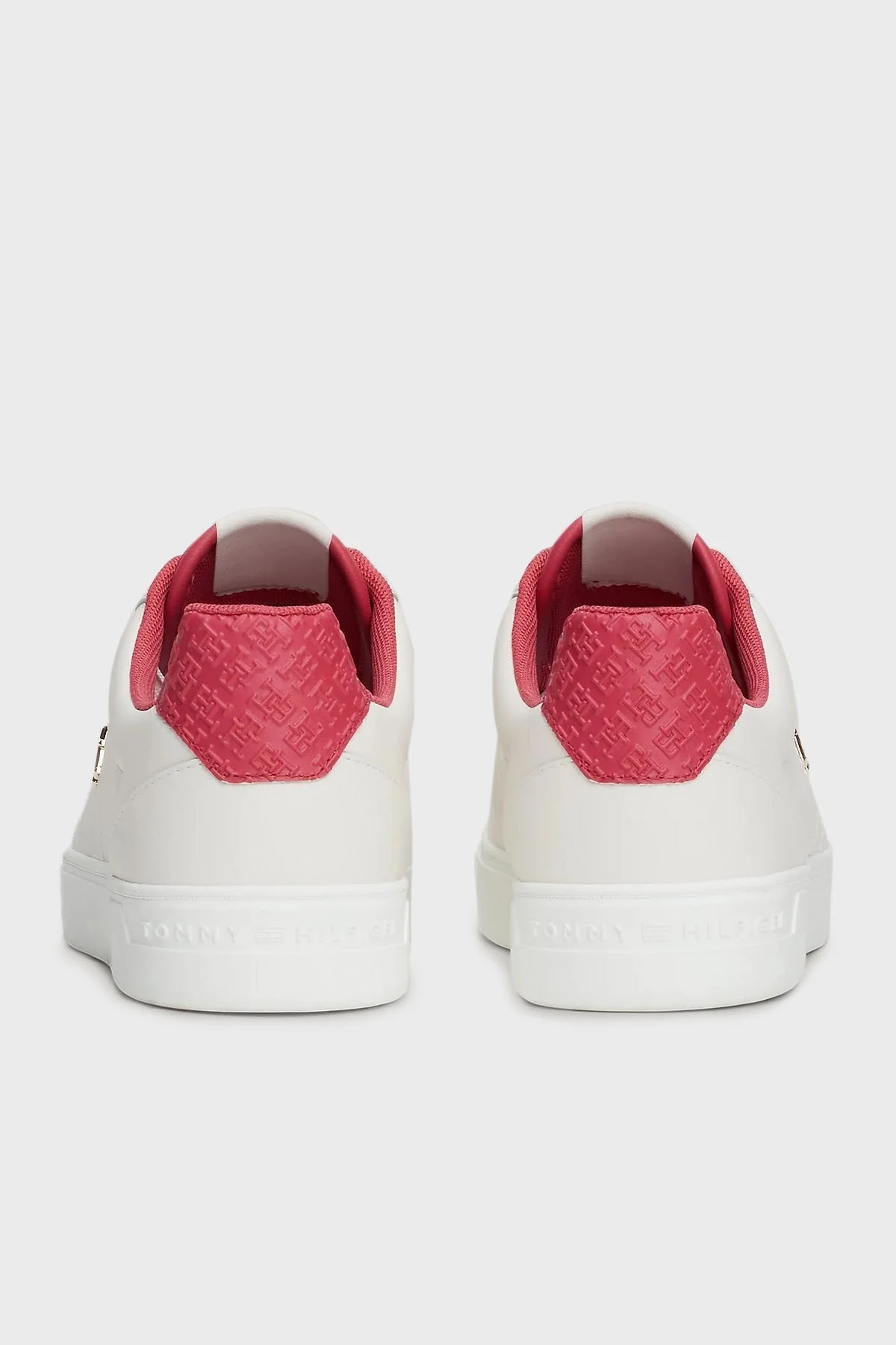 Tommy Hilfiger Deri Sneaker Bayan Ayakkabı FW0FW07999 0GA BEJ - 6