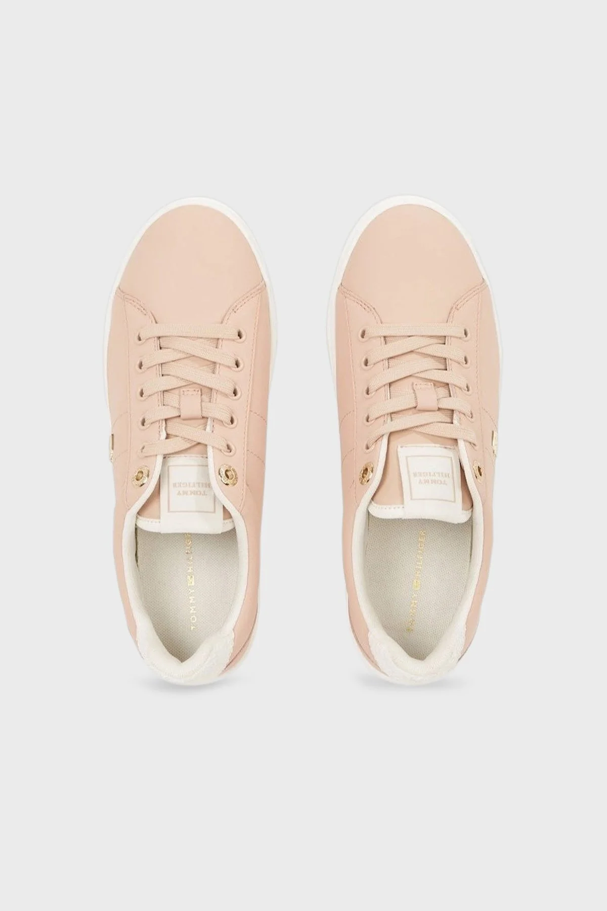 Tommy Hilfiger Deri Sneaker Bayan Ayakkabı FW0FW07999 TRY PEMBE - 10