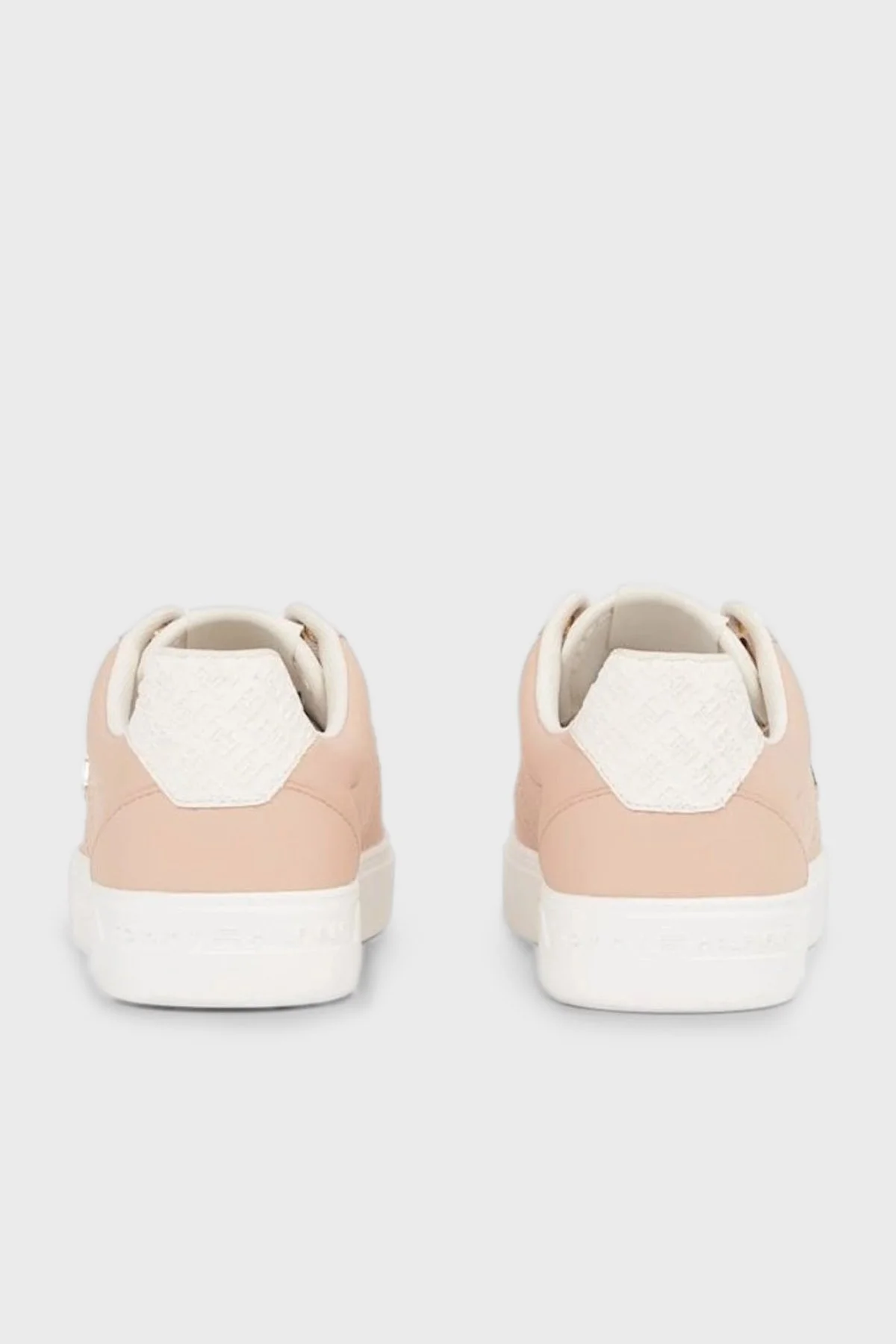 Tommy Hilfiger Deri Sneaker Bayan Ayakkabı FW0FW07999 TRY PEMBE - 11