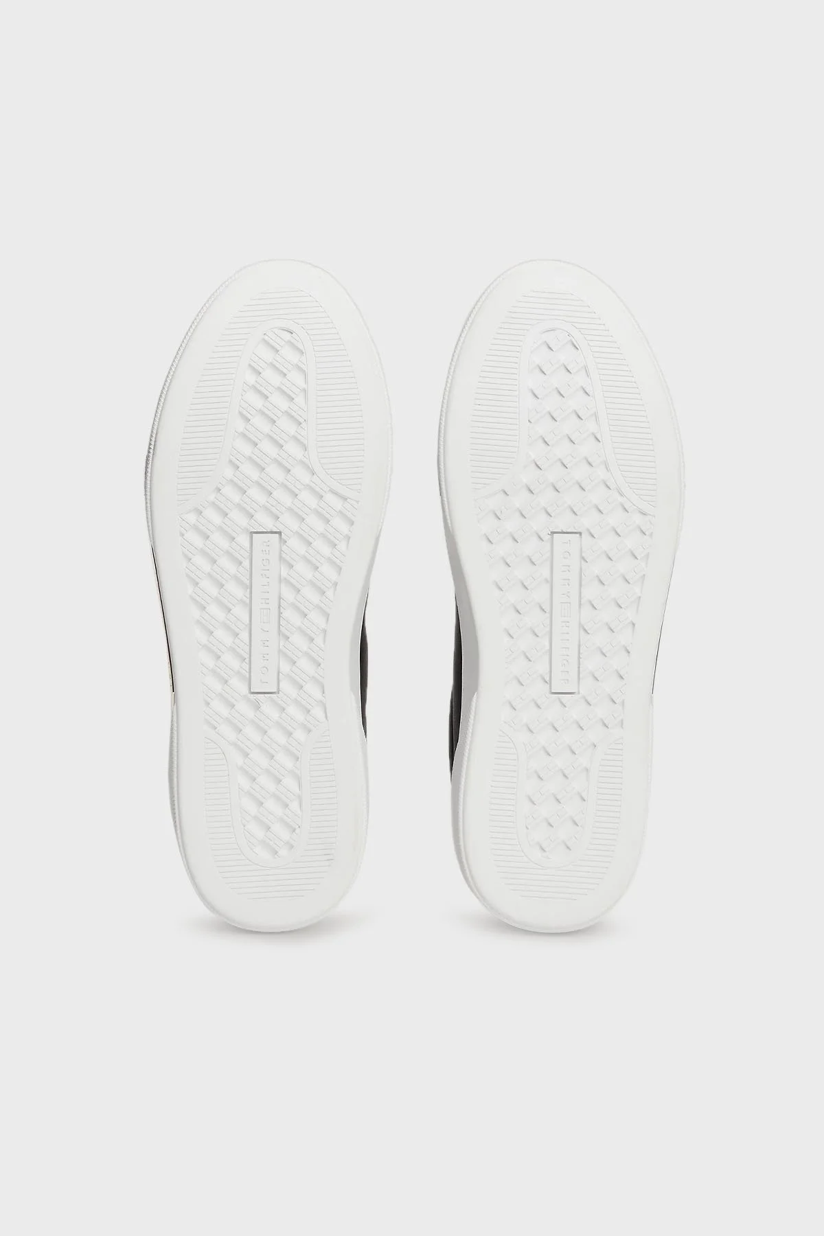 Tommy Hilfiger Deri Sneaker Bayan Ayakkabı FW0FW08123 BDS SİYAH - 6