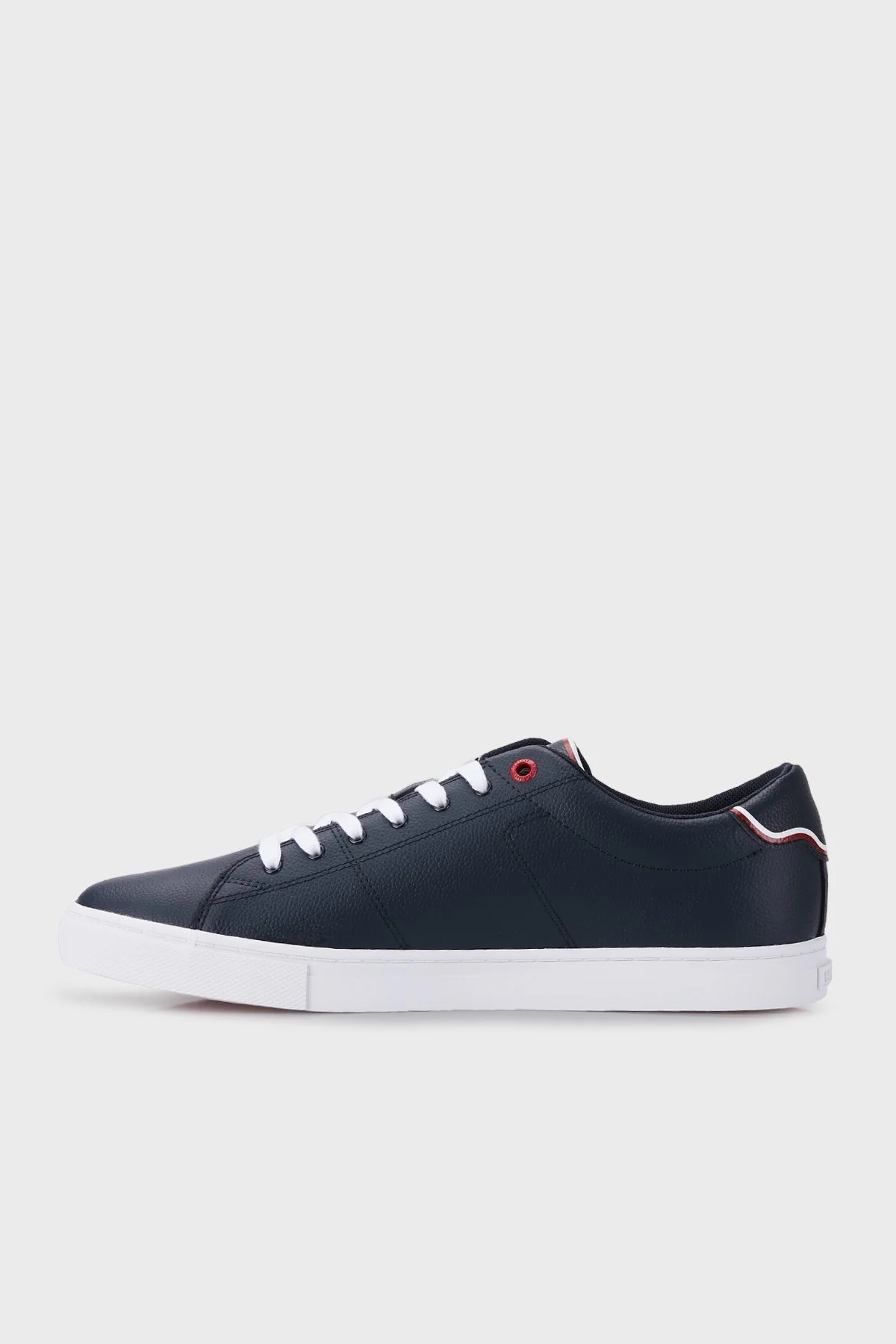 Tommy Hilfiger Deri Sneaker Erkek Ayakkabı FM0FM03739 DW5 LACİVERT - 2