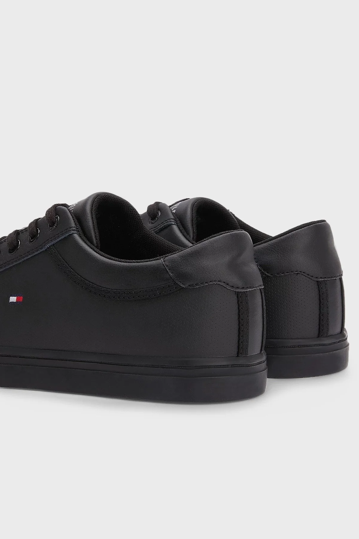 Tommy Hilfiger Deri Sneaker Erkek Ayakkabı FM0FM04166 BDS SİYAH - 4