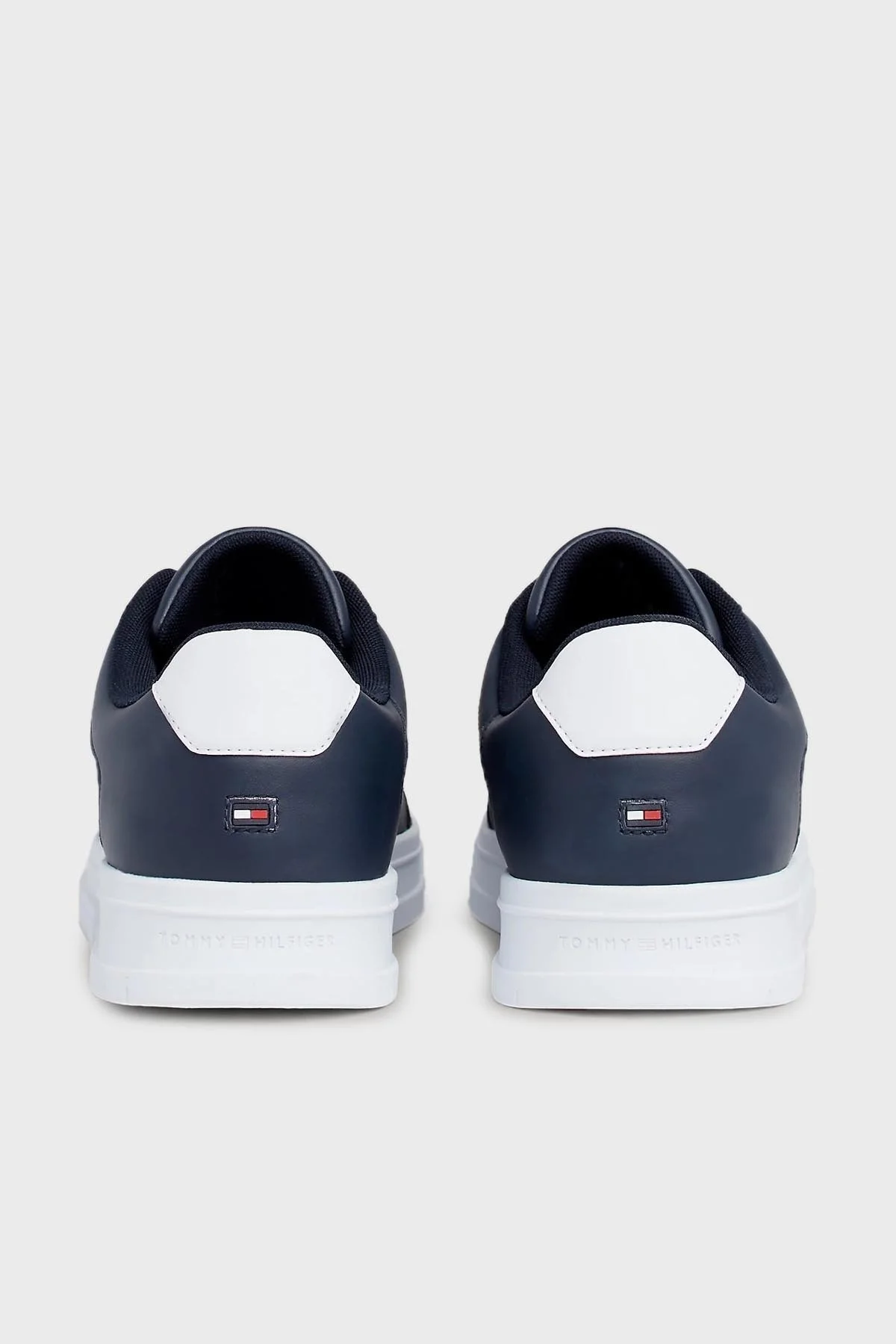 Tommy Hilfiger Deri Sneaker Erkek Ayakkabı FM0FM04895 DW5 LACİVERT - 7