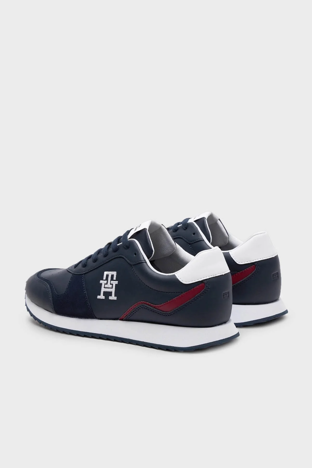 Tommy Hilfiger Deri Sneaker Erkek Ayakkabı FM0FM04959 DW5 LACİVERT - 3