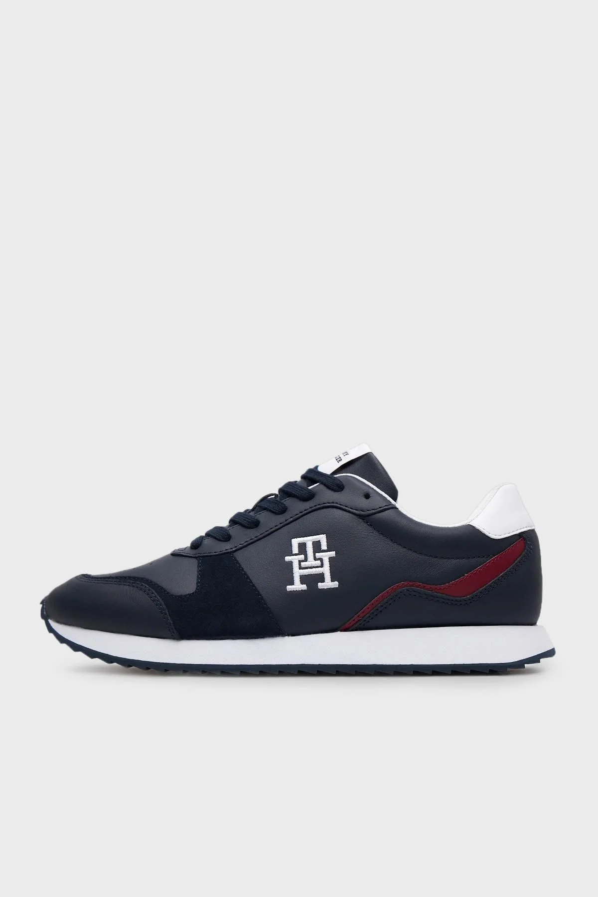 Tommy Hilfiger Deri Sneaker Erkek Ayakkabı FM0FM04959 DW5 LACİVERT - 6