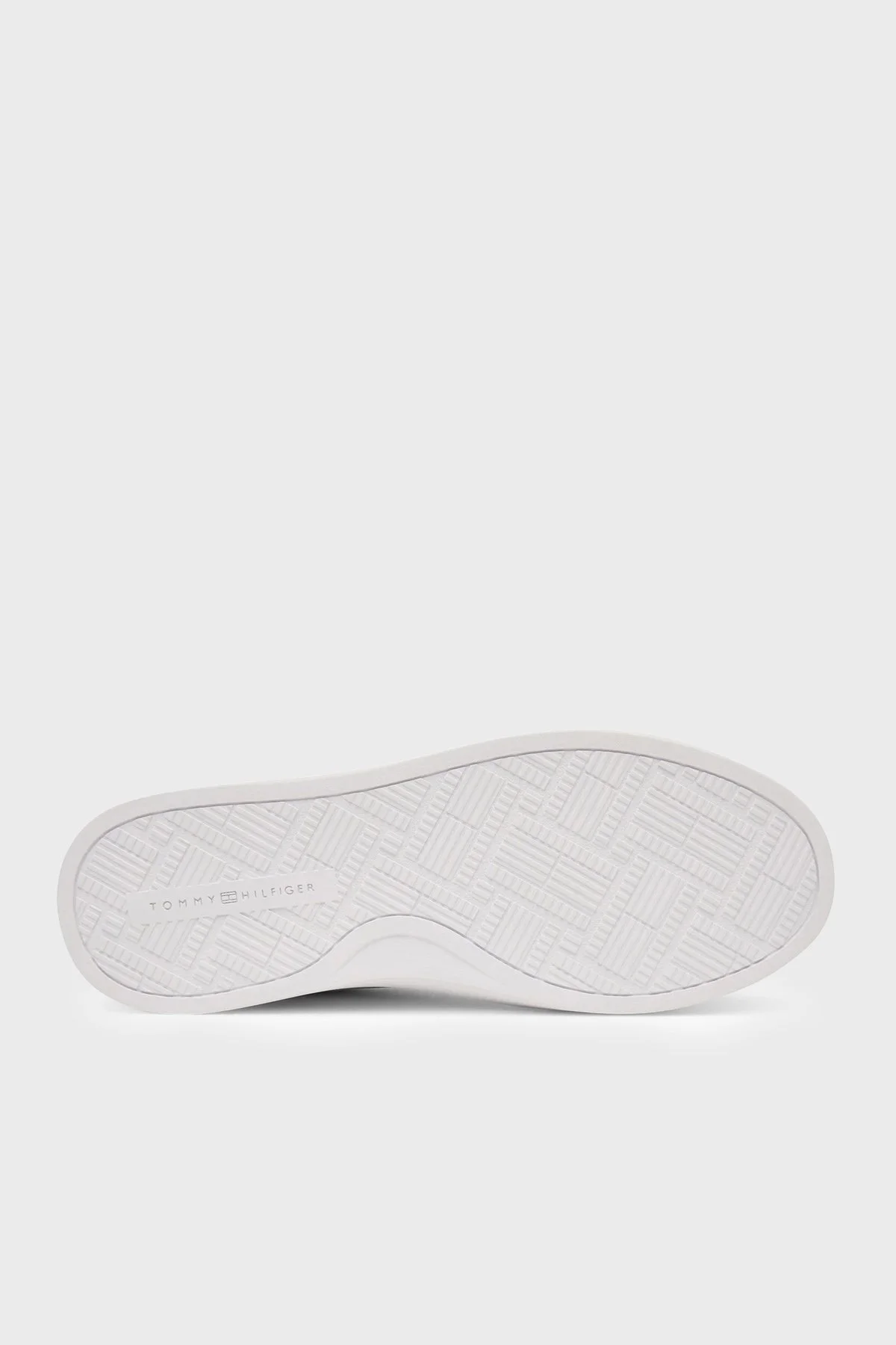 Tommy Hilfiger Deri Sneaker Kadın Ayakkabı FW0FW09105 0K6 Beyaz - 5