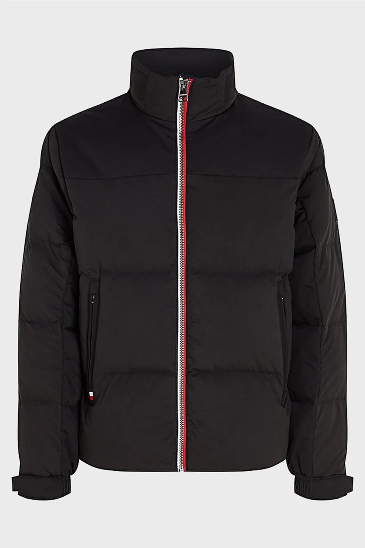 Tommy Hilfiger Dik Yaka Ördek Tüyü Dolgulu Su Tutmaz Regular Fit Erkek Mont MW0MW32788 BDS SİYAH - 7