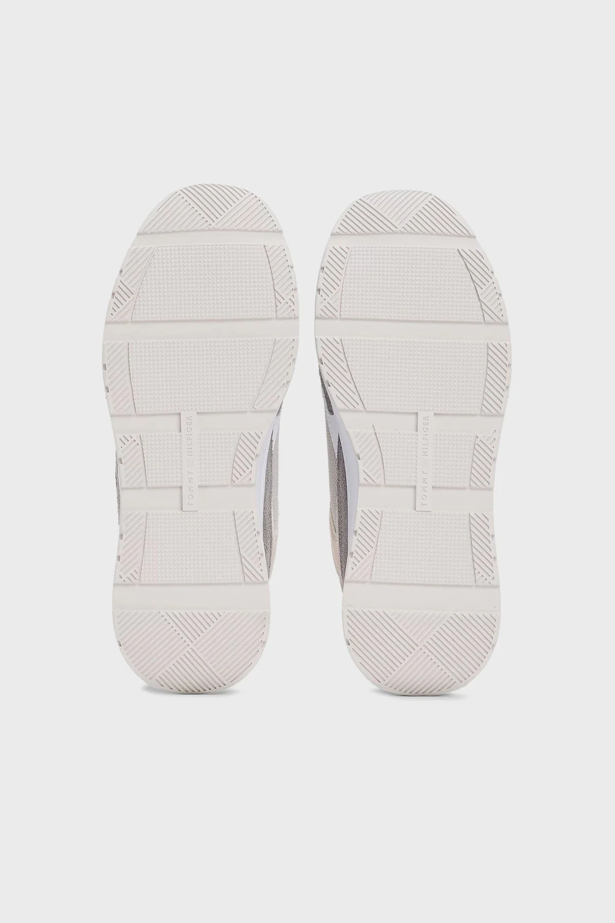 Tommy Hilfiger Dokulu Logolu Sneaker Bayan Ayakkabı FW0FW08324 PQU GRİ - 7