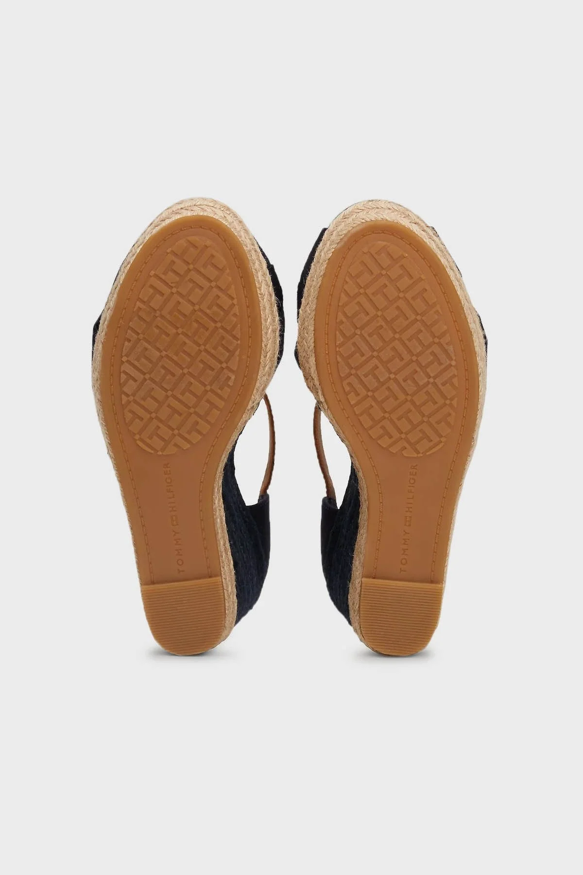 Tommy Hilfiger Dolgu Topuklu Bayan Sandalet FW0FW04784 DW6 LACİVERT - 5