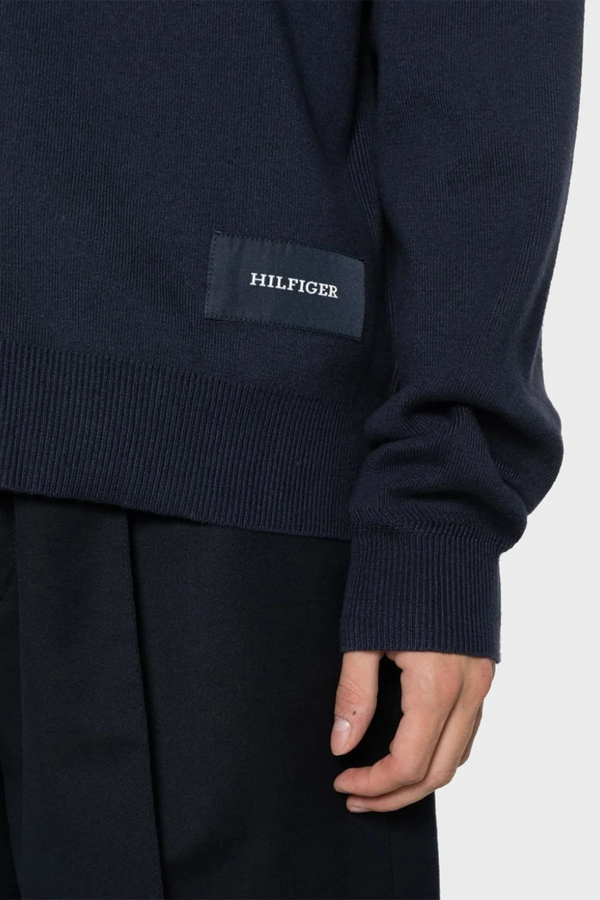 Tommy Hilfiger Düğmeli Pamuklu Regular Fit Triko Erkek Hırka MW0MW33521 DW5 LACİVERT - 10