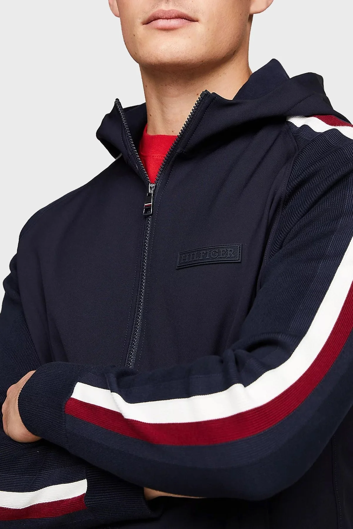 Tommy Hilfiger Düğmeli Pamuklu Regular Fit Triko Erkek Hırka MW0MW33544 DW5 LACİVERT - 3