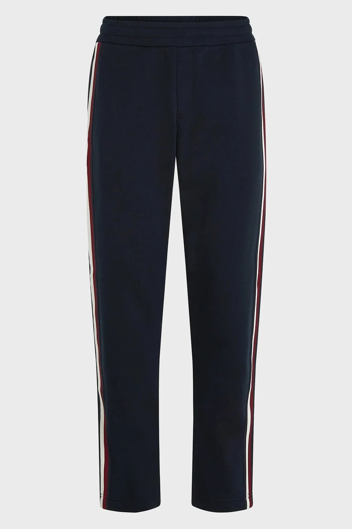 Tommy Hilfiger Elastik Bel Bantlı Pamuklu Normal Bel Regular Fit Erkek Eşofman Altı MW0MW32677 DW5 LACİVERT - 4