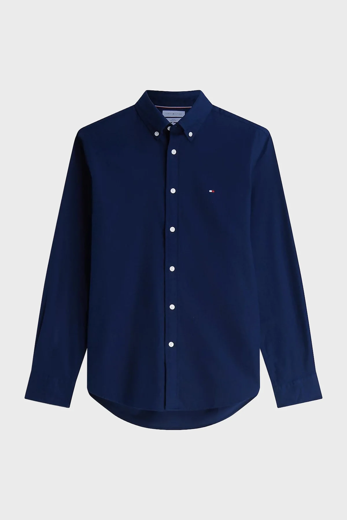Tommy Hilfiger Erkek Gömlek MW0MW40469 DCC Lacivert - 5