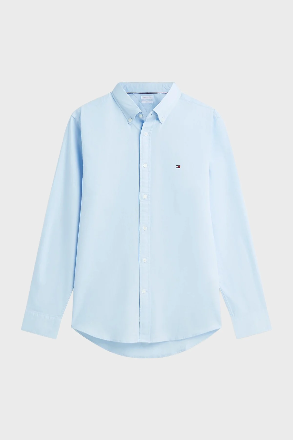 Tommy Hilfiger Erkek Gömlek MW0MW44570 C3Q Açık mavi - 5