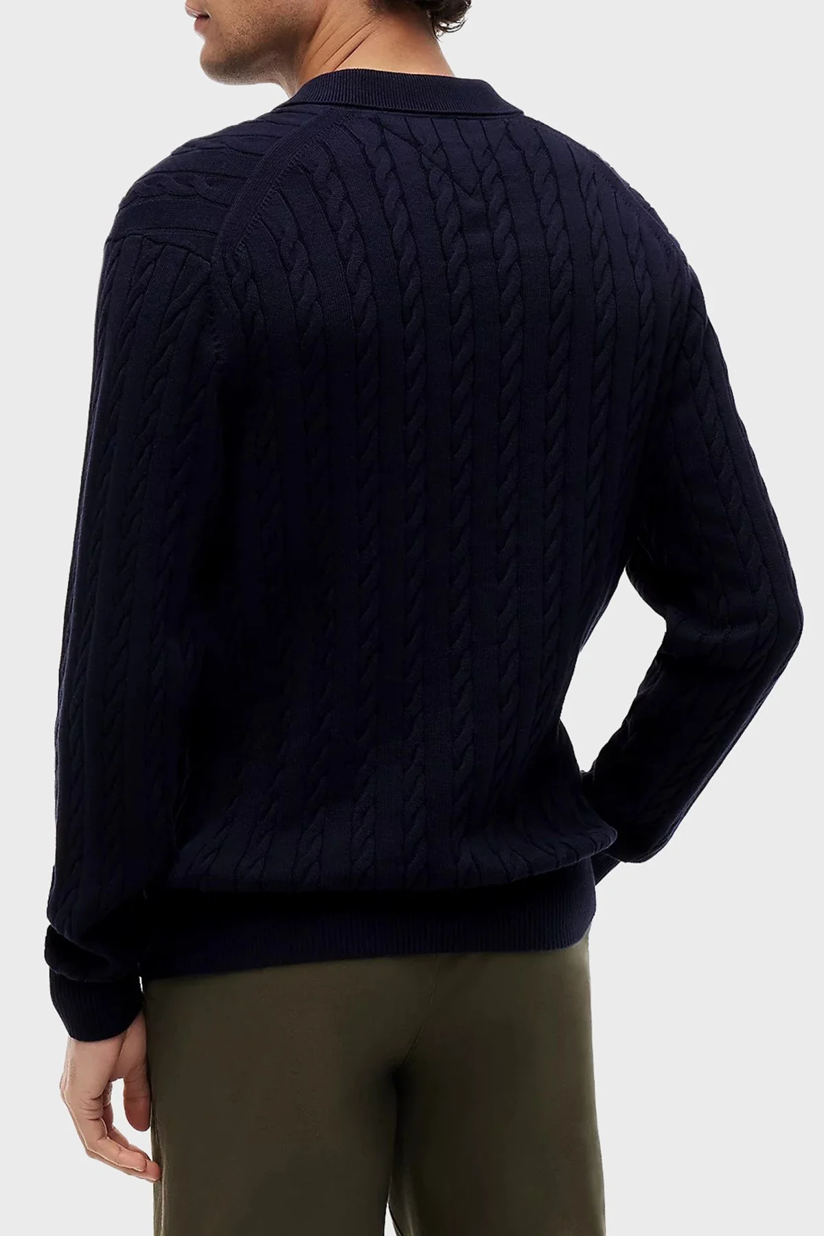 Tommy Hilfiger Erkek Kazak MW0MW41955 DW5 Lacivert - 9