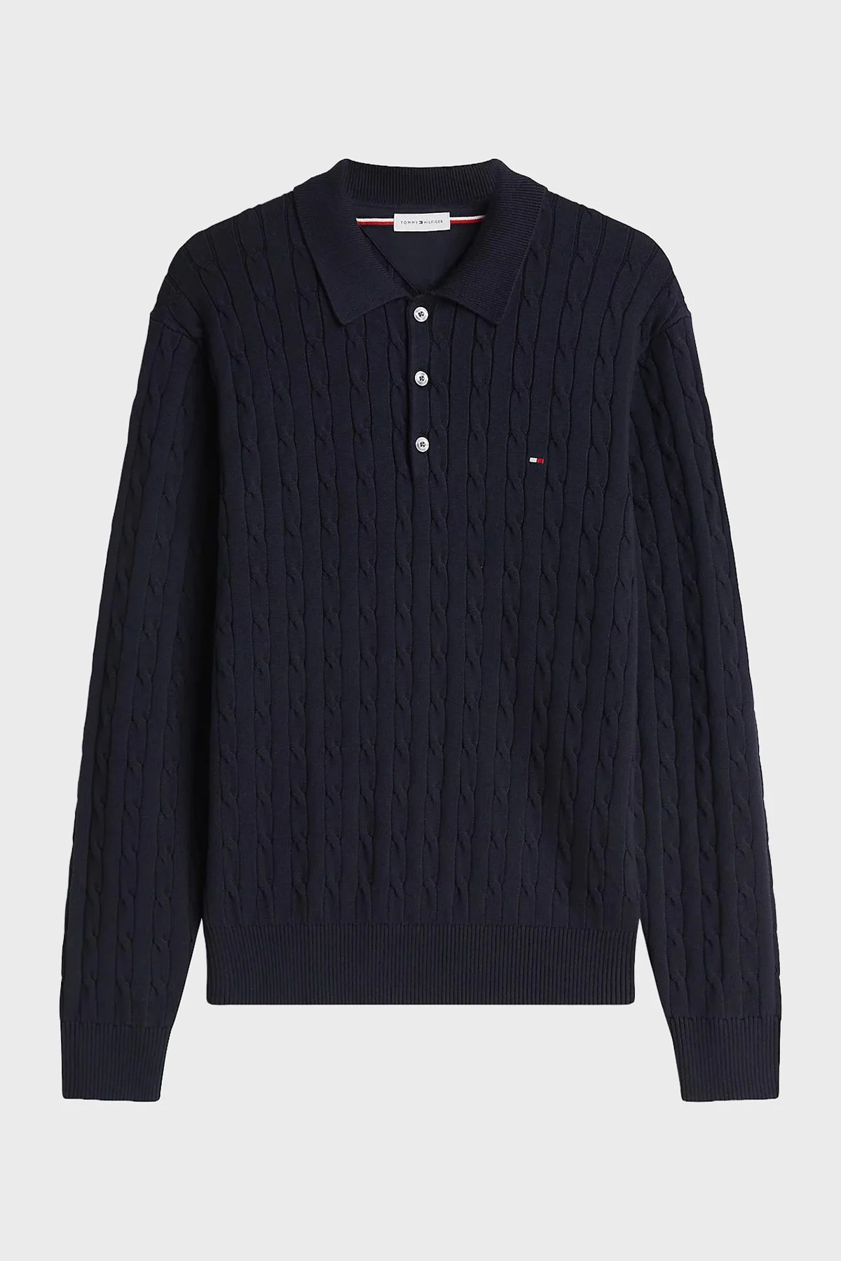 Tommy Hilfiger Erkek Kazak MW0MW41955 DW5 Lacivert - 11
