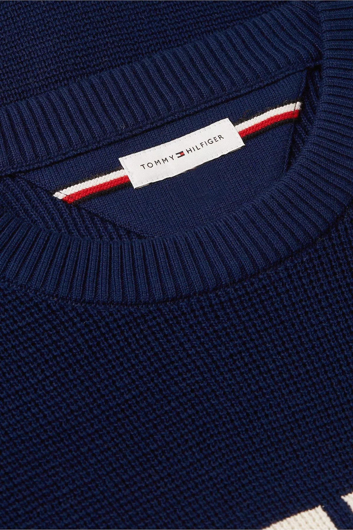 Tommy Hilfiger Erkek Kazak MW0MW44771 DCC Lacivert - 14